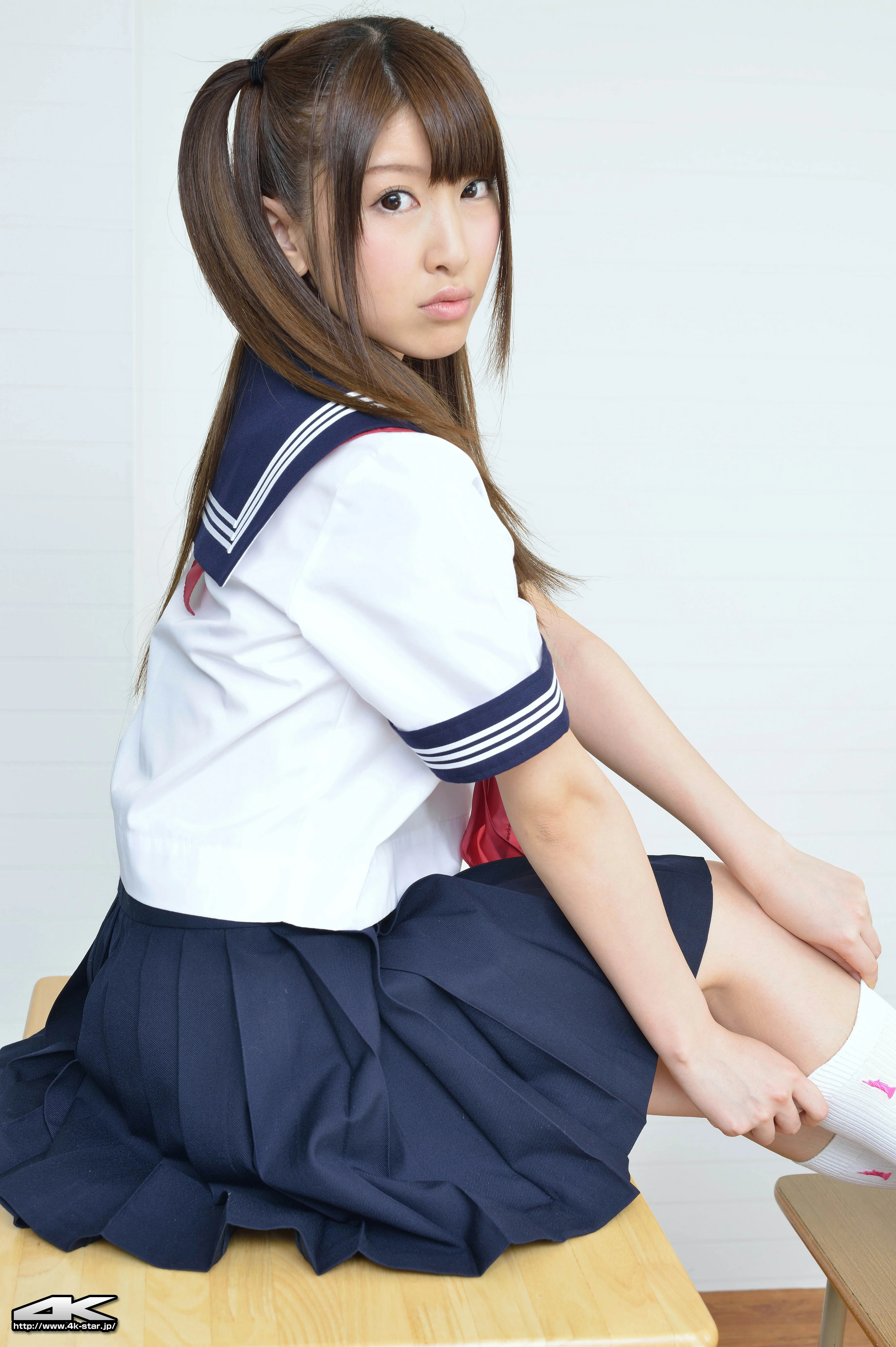[4K-STAR套图]No.00204 誉田みに（Honda Mini）日本高中女生制服加短裙性感私房写真集,