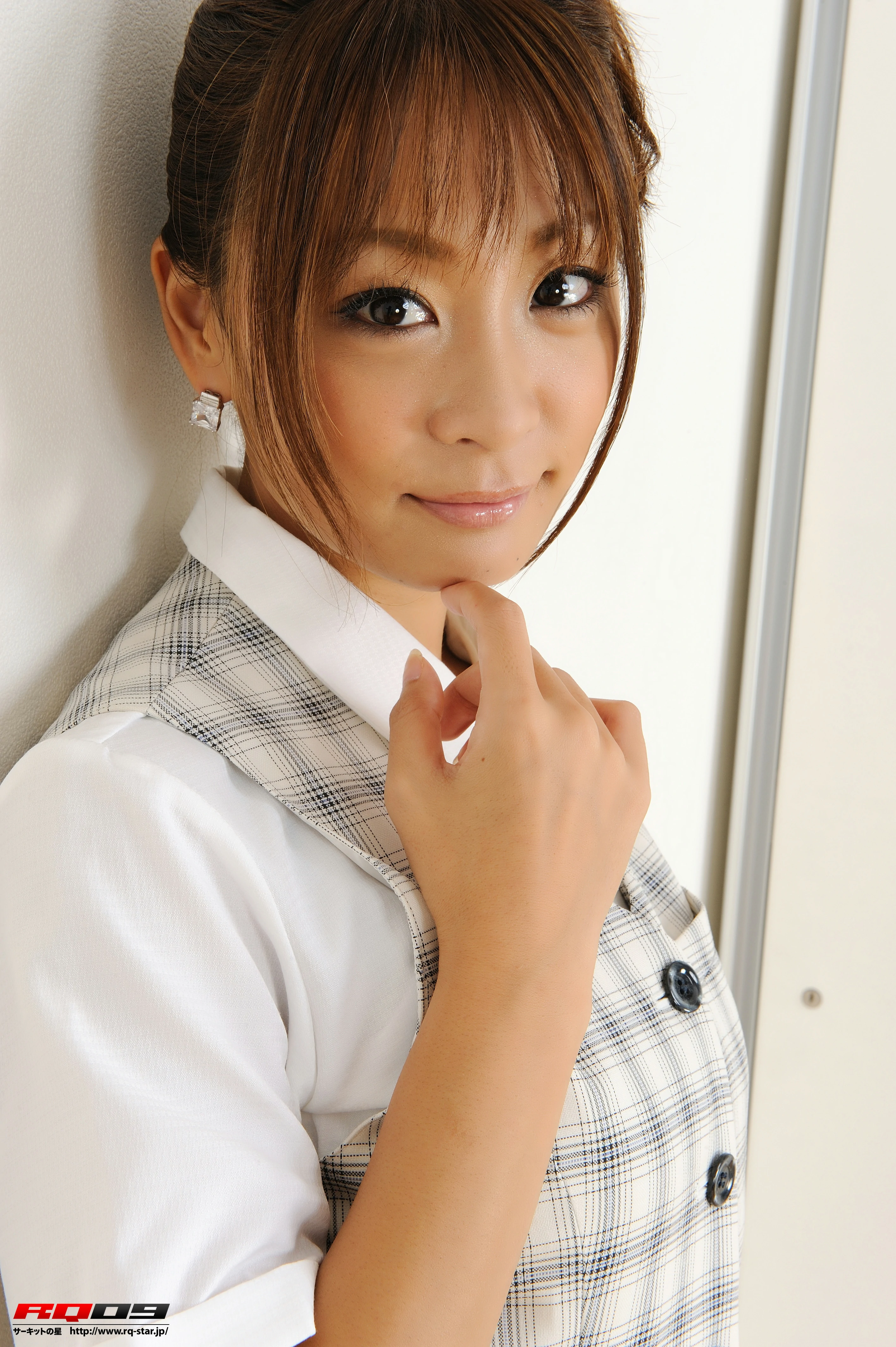 [RQ-STAR写真]NO.00204 相川友希（Yuuki Aikawa）性感女秘书制服加黑色短裙私房写真集,