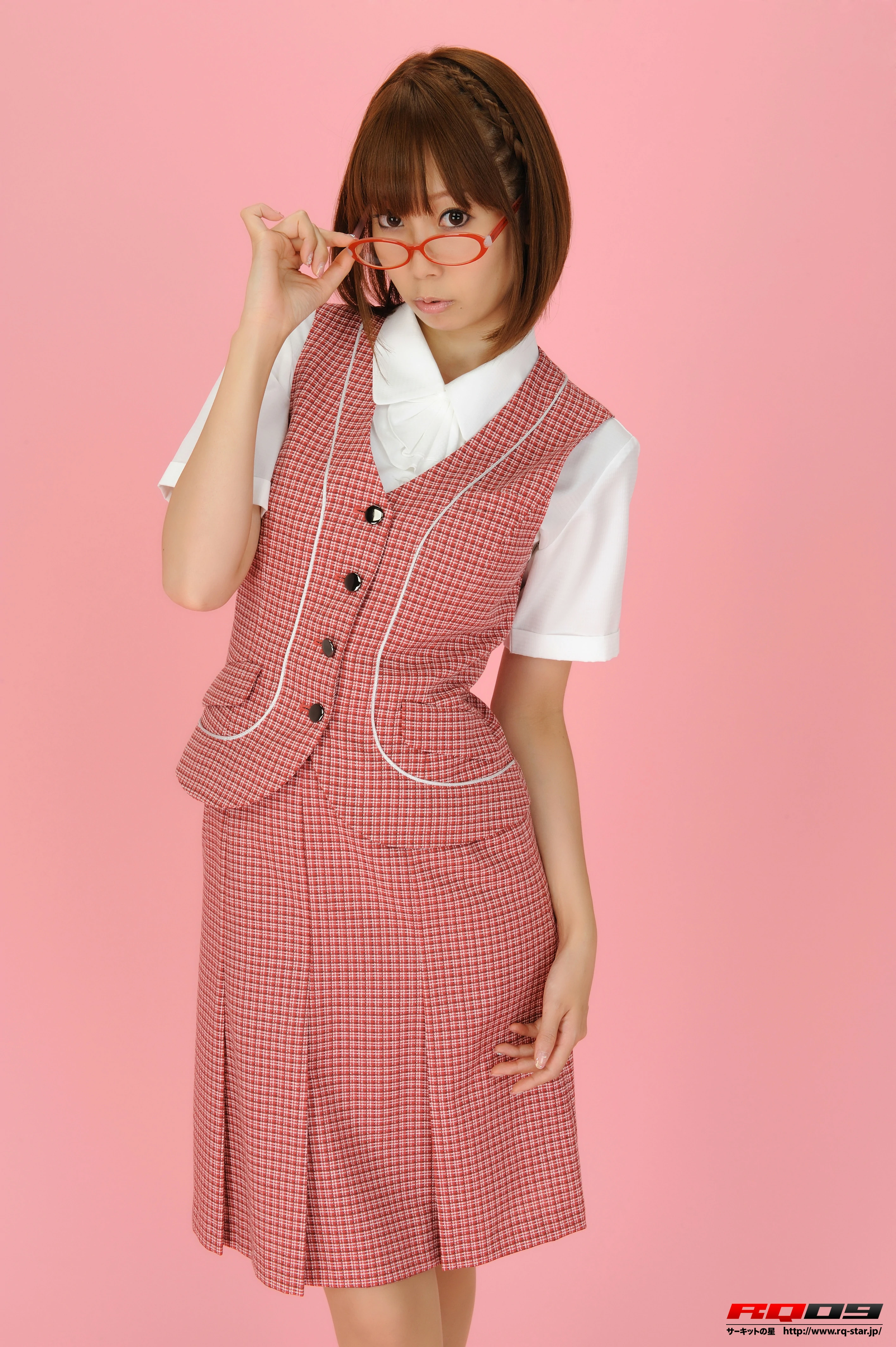[RQ-STAR写真]NO.00209 徳永末遊（德永末游，Miyu Tokunaga）粉色性感女护士制服私房写真集,