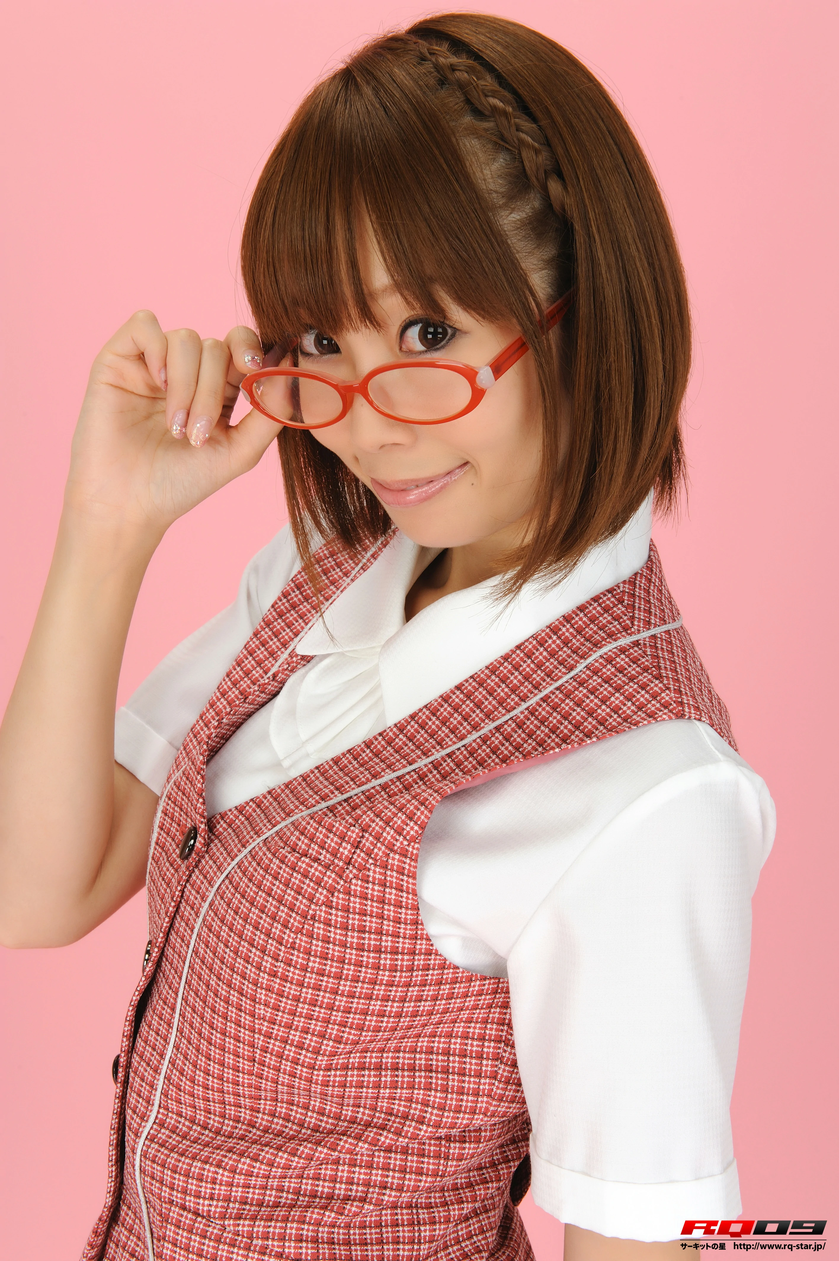 [RQ-STAR写真]NO.00209 徳永末遊（德永末游，Miyu Tokunaga）粉色性感女护士制服私房写真集,