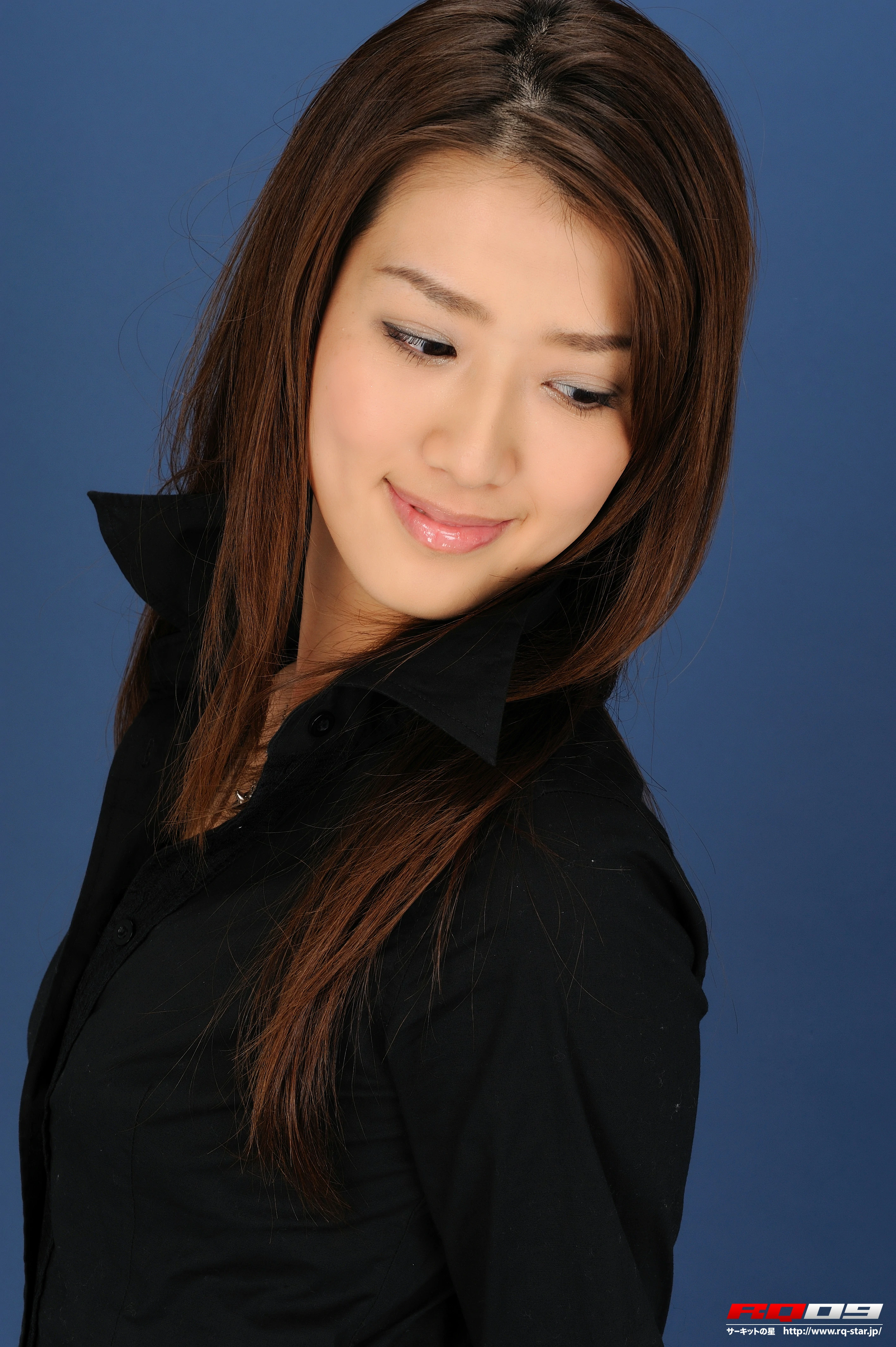[RQ-STAR写真]NO.00219 杉澤友香（杉泽友香，Yuuka Sugisawa）黑色衬衫加紧身牛仔裤性感私房写真集,