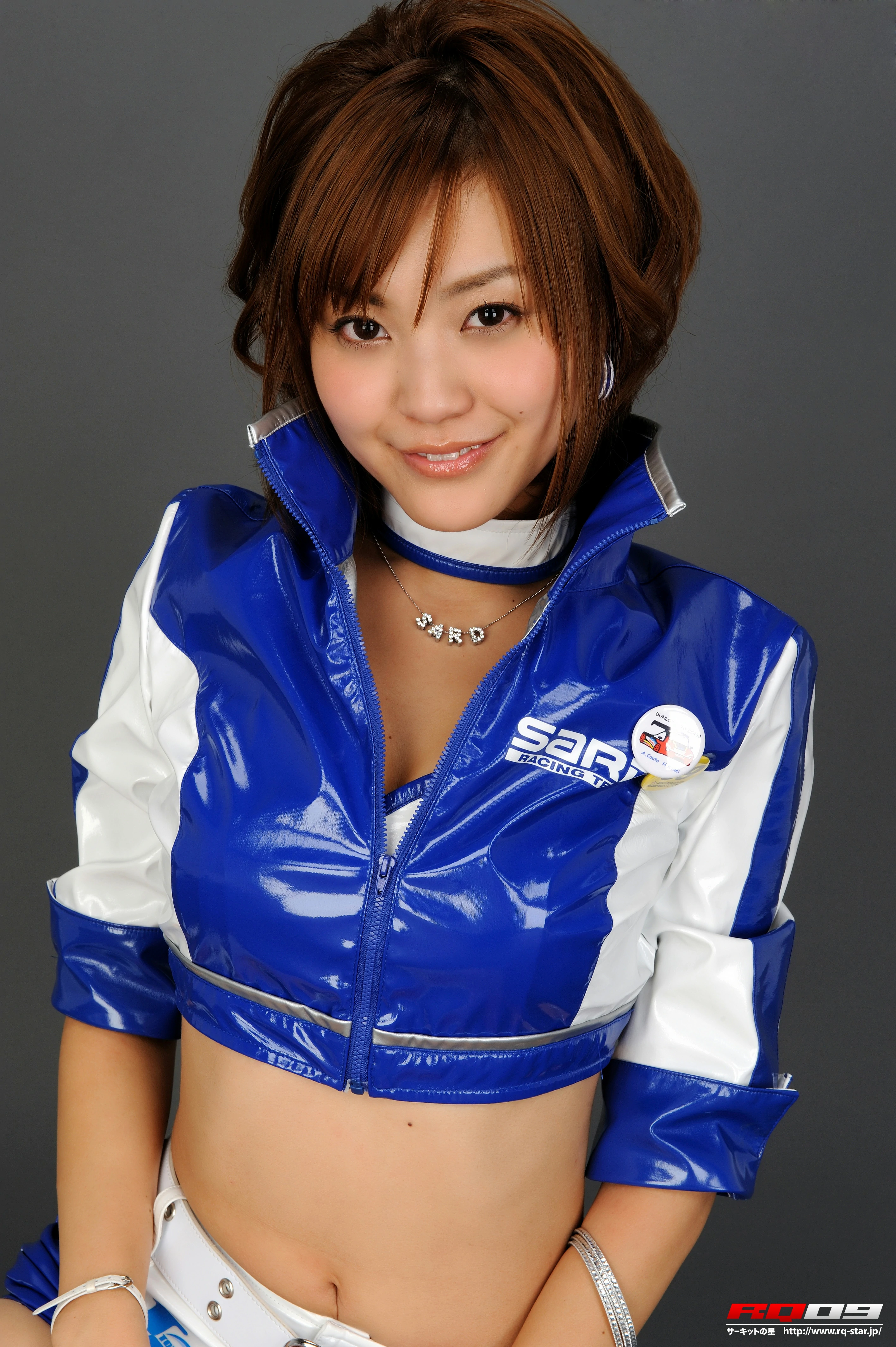 [RQ-STAR写真]NO.00231 桃原美奈（ももはら みな，Mina Momohara）蓝色赛车女郎制服性感私房写真集,