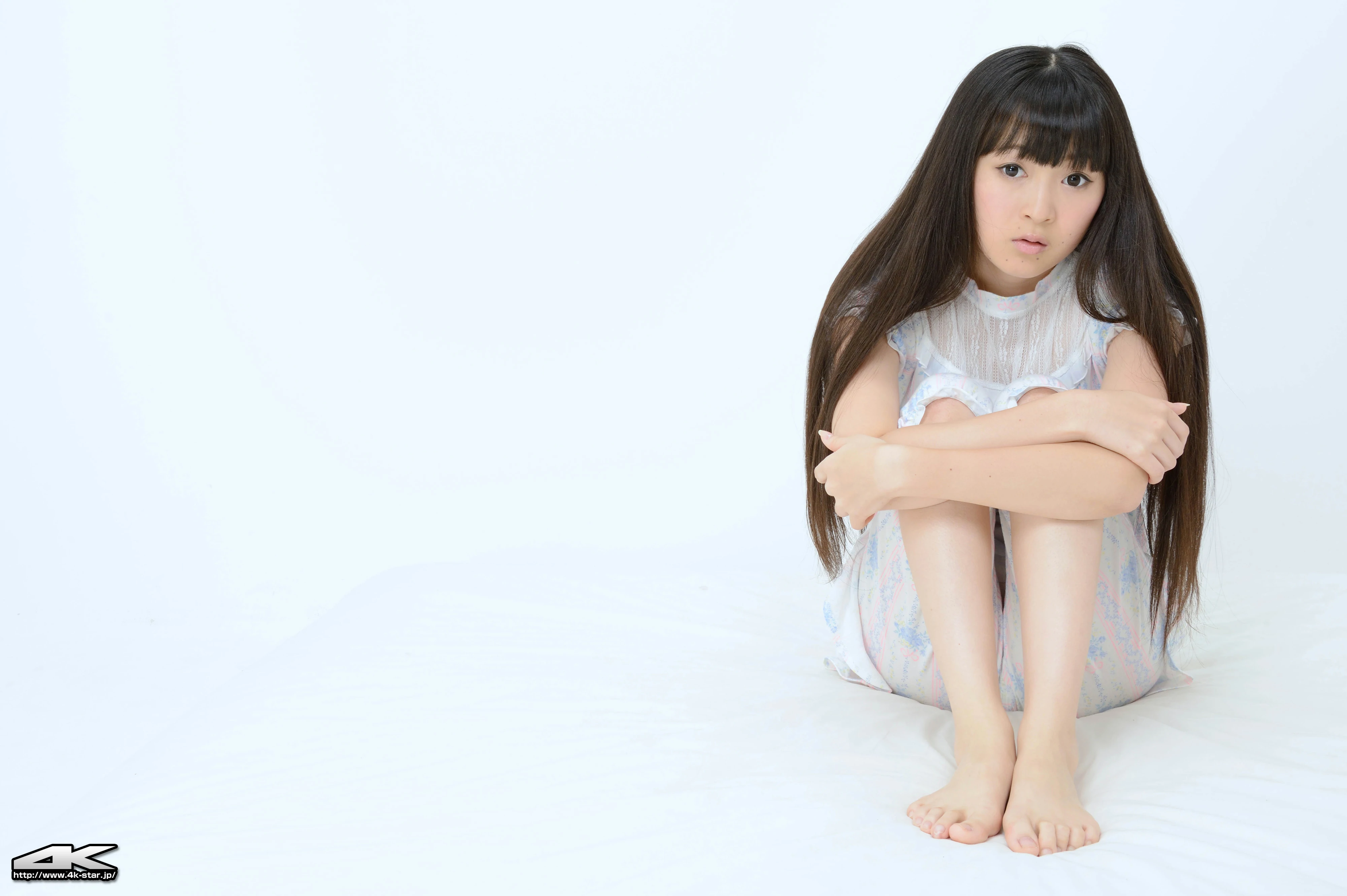 [4K-STAR套图]No.00236 桃原里香(Rika Momohara)白色镂空睡衣加性感内衣私房写真集,