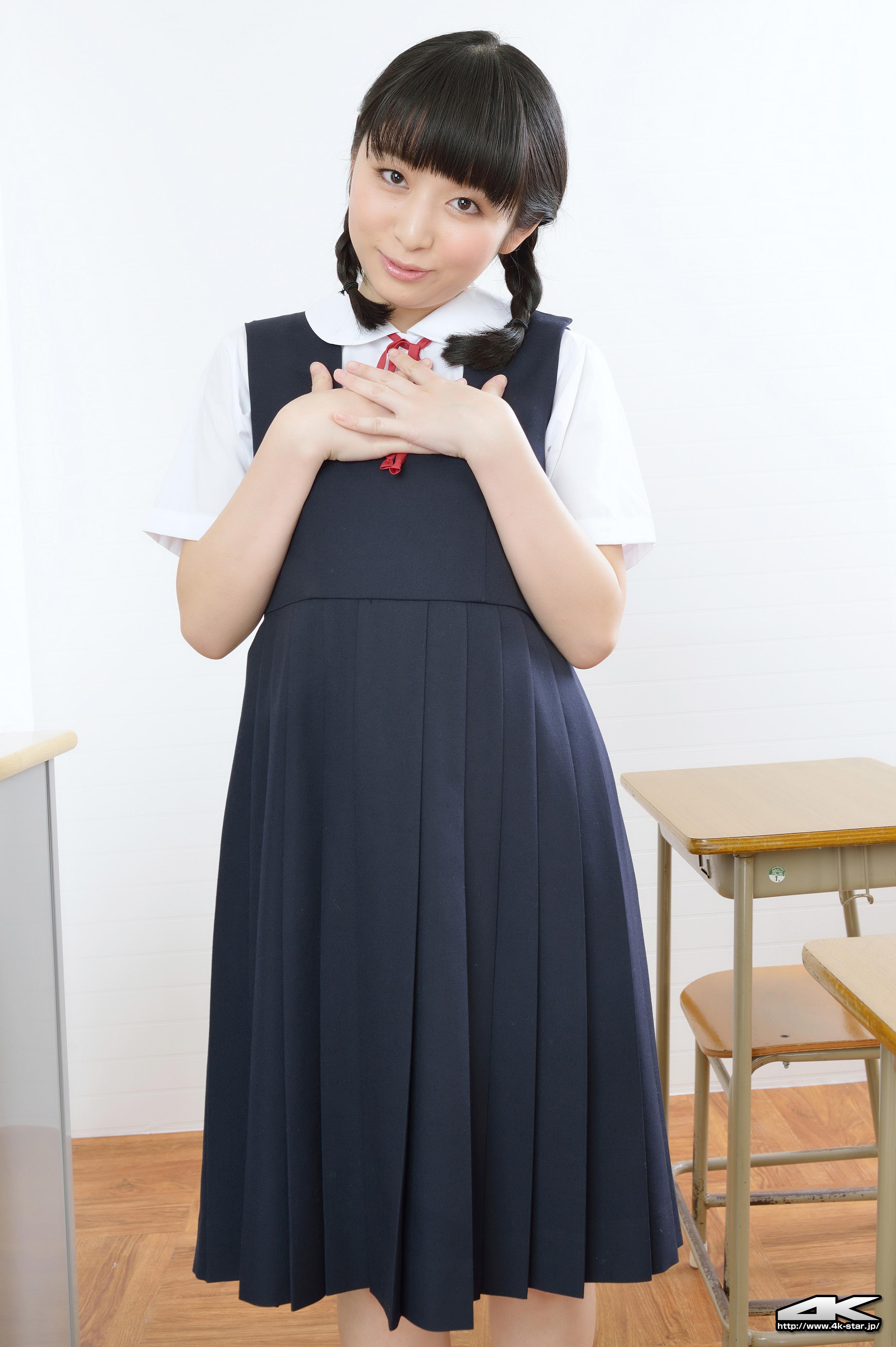 [4K-STAR套图]No.00268 筱惠美（涼本めぐみ，Megumi Suzumoto）日本高中女生制服加红色内衣性感私房写真集,