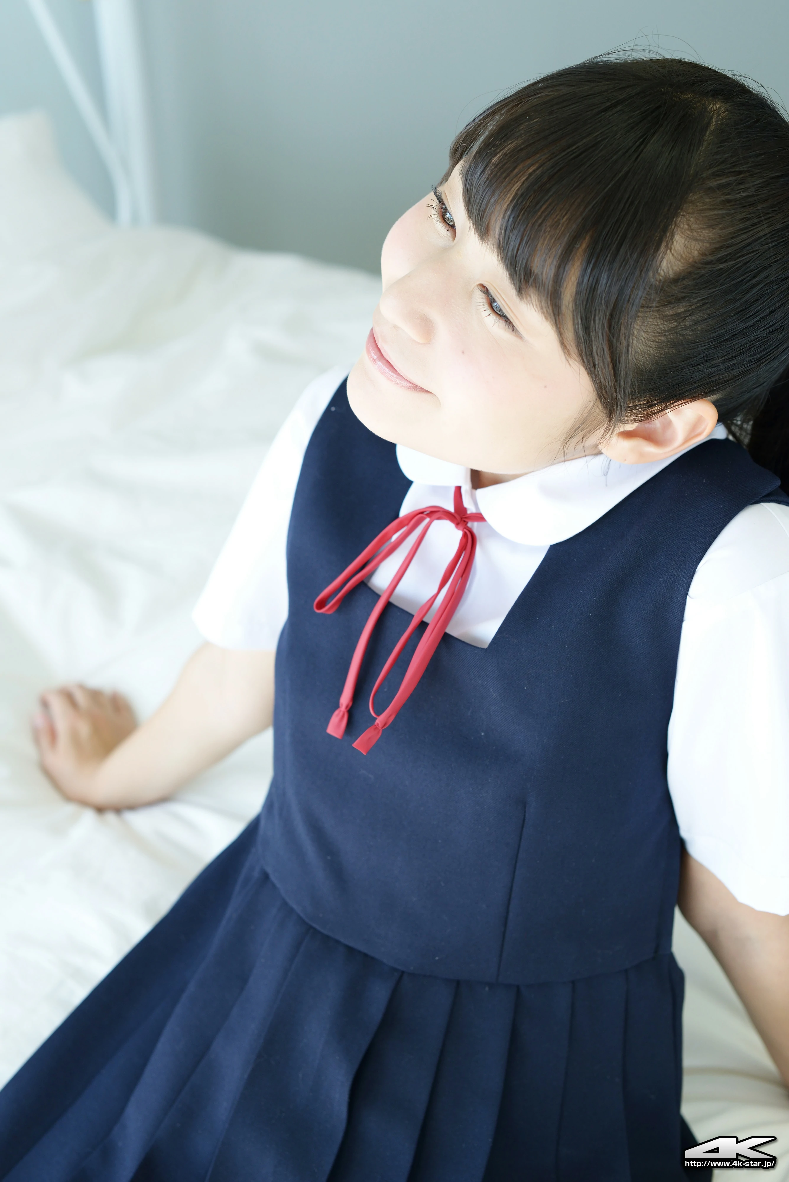 [4K-STAR套图]No.00310 川又静香(かわまた しずか，Shizuka Kawamata)日本高中女生制服加白色丝袜美腿性感私房写真集,