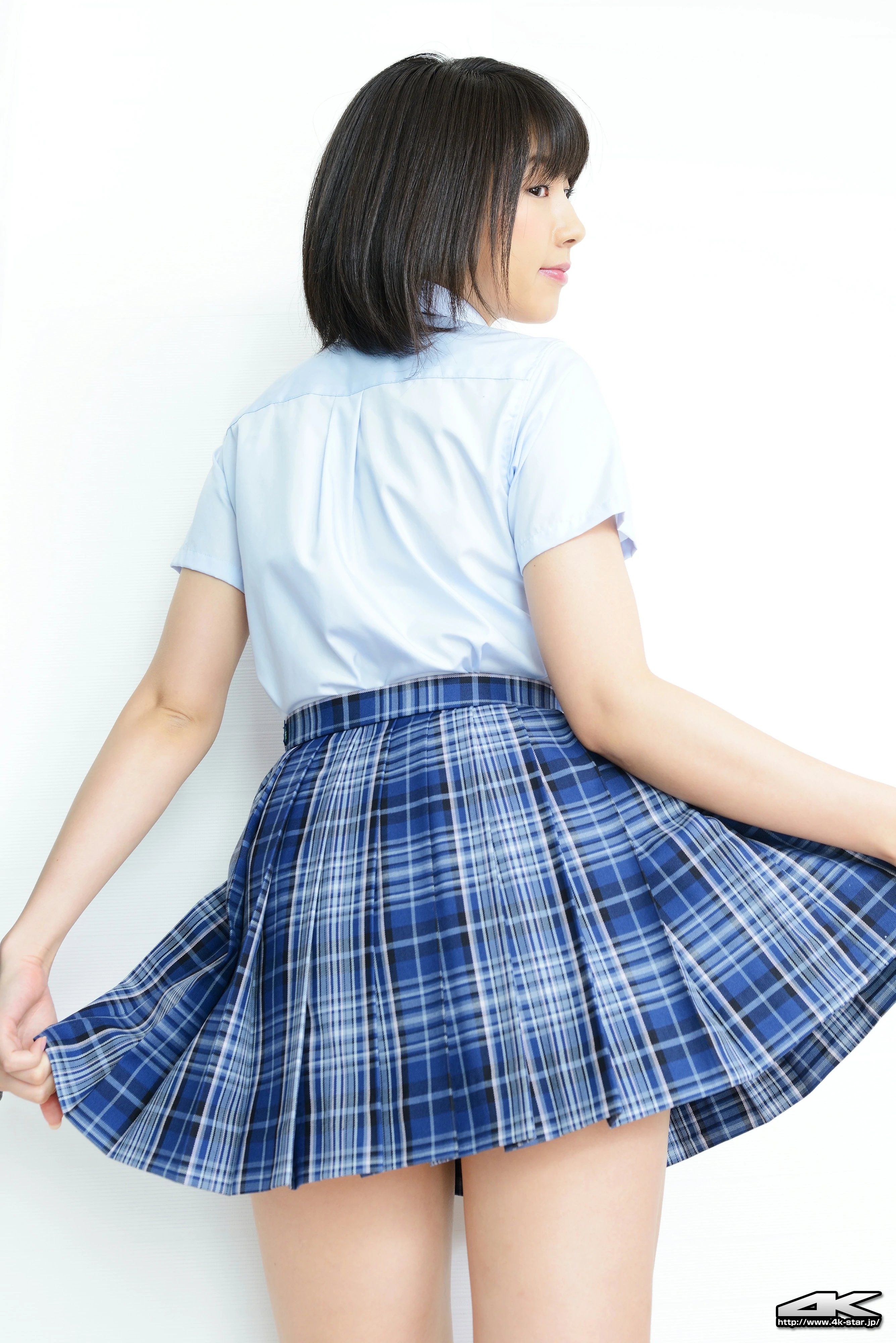 [4K-STAR套图]No.00324 橘さり Sari Tachibana 日本高中女生制服加白色内衣性感私房写真集,