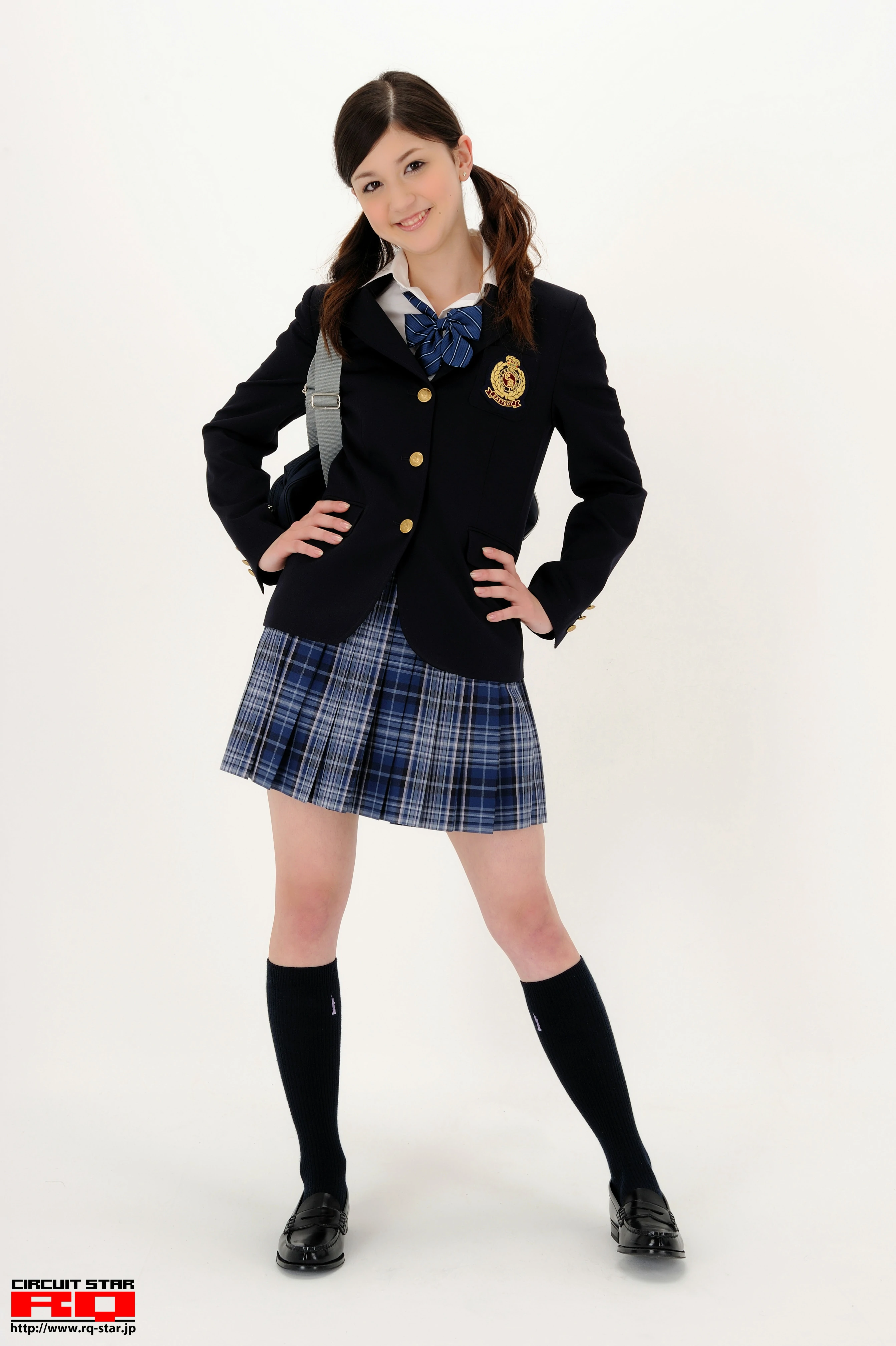 [RQ-STAR写真]NO.00348 久保エイミー(久保艾米，Amy Kubo)日本高中女生制服与短裙性感私房写真集,