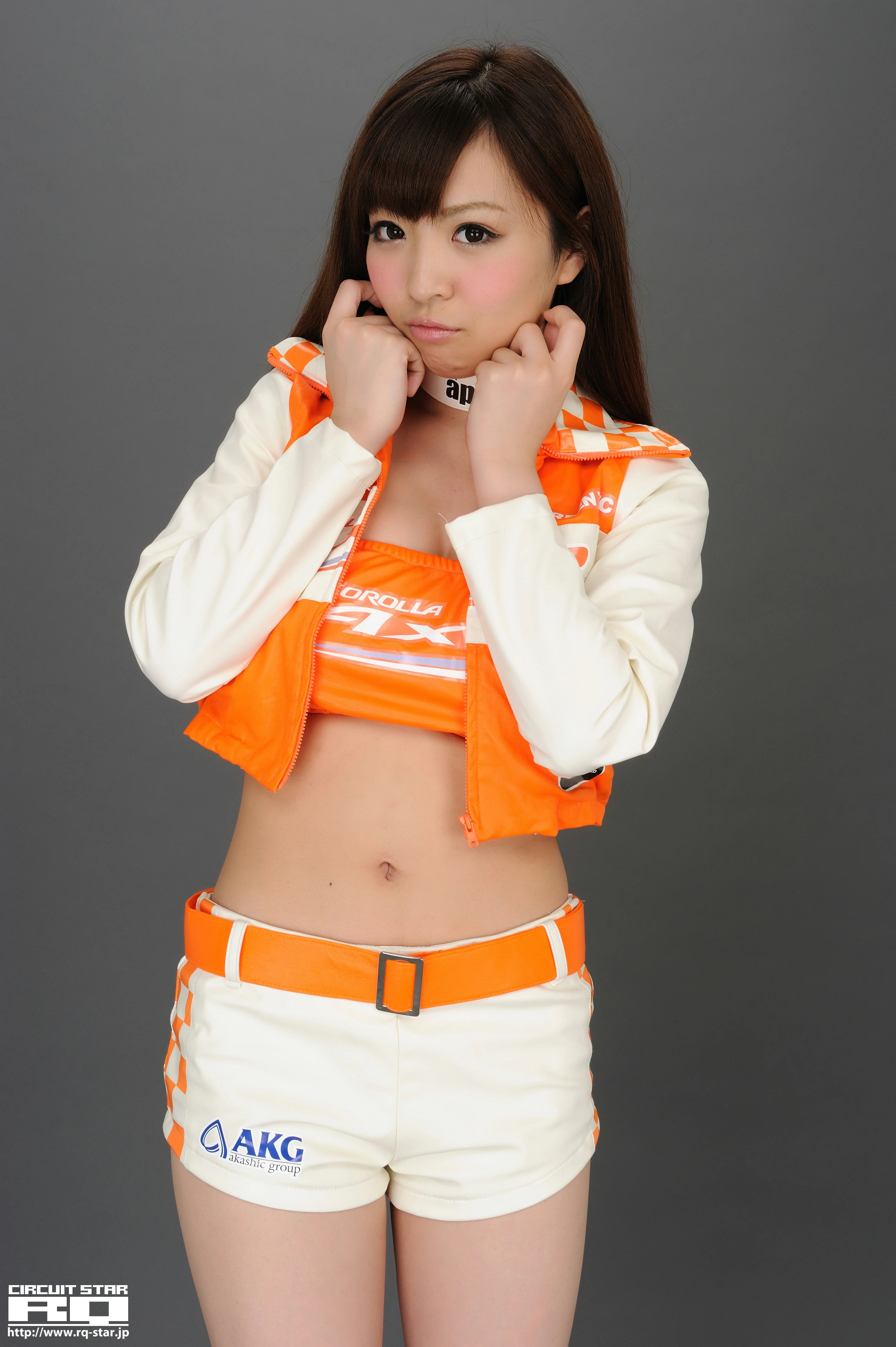 [RQ-STAR写真]NO.00521 黒田万結花（まゆゆん，Mayuka Kuroda）白色赛车女郎制服性感私房写真集,