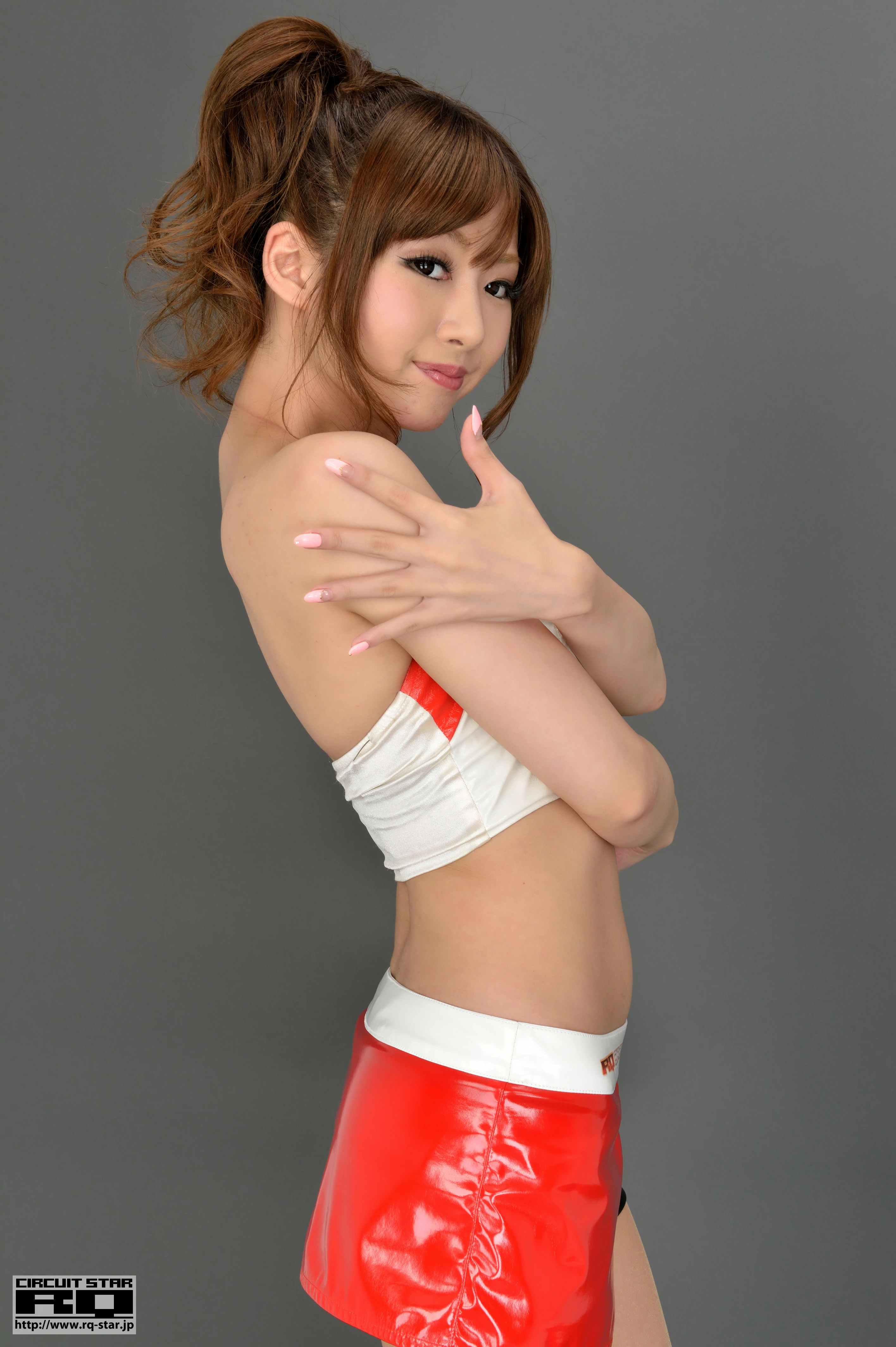 [RQ-STAR写真]NO.00665 白河あおい(白河葵，Aoi Shirakawa)红色赛车女郎制服性感私房写真集,