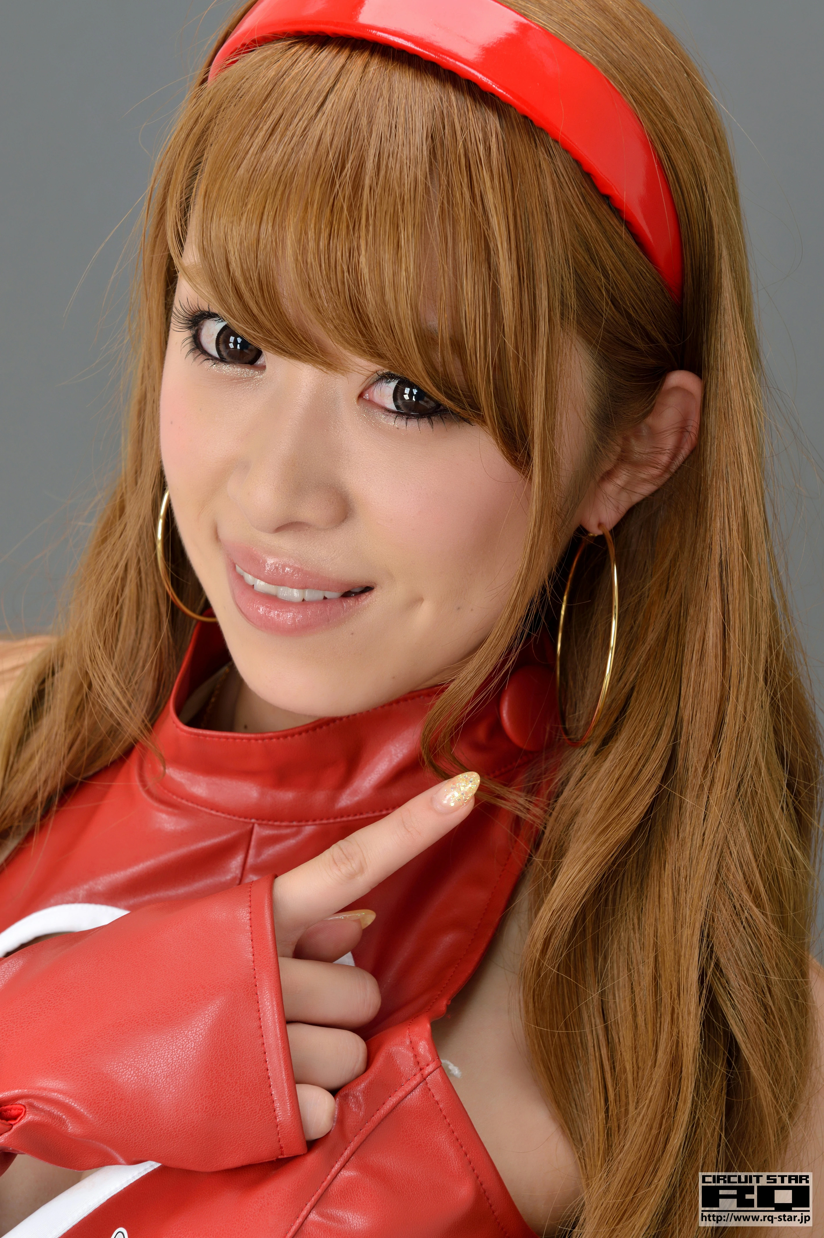 [RQ-STAR写真]NO.00682 芹澤里茉(芹泽里茉，Serizawa Rima)红色赛车女郎制服性感私房写真集,