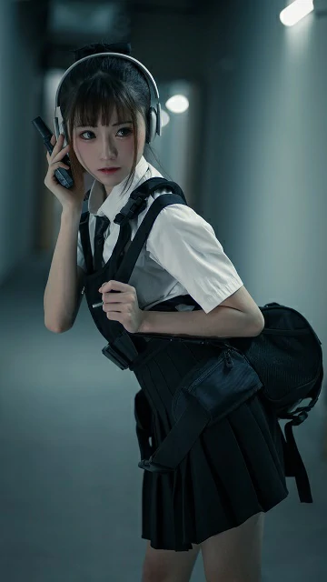 <b>清纯萝莉女警官 绮太郎Kitaro 情趣制服加短裙性感私房写真集</b>