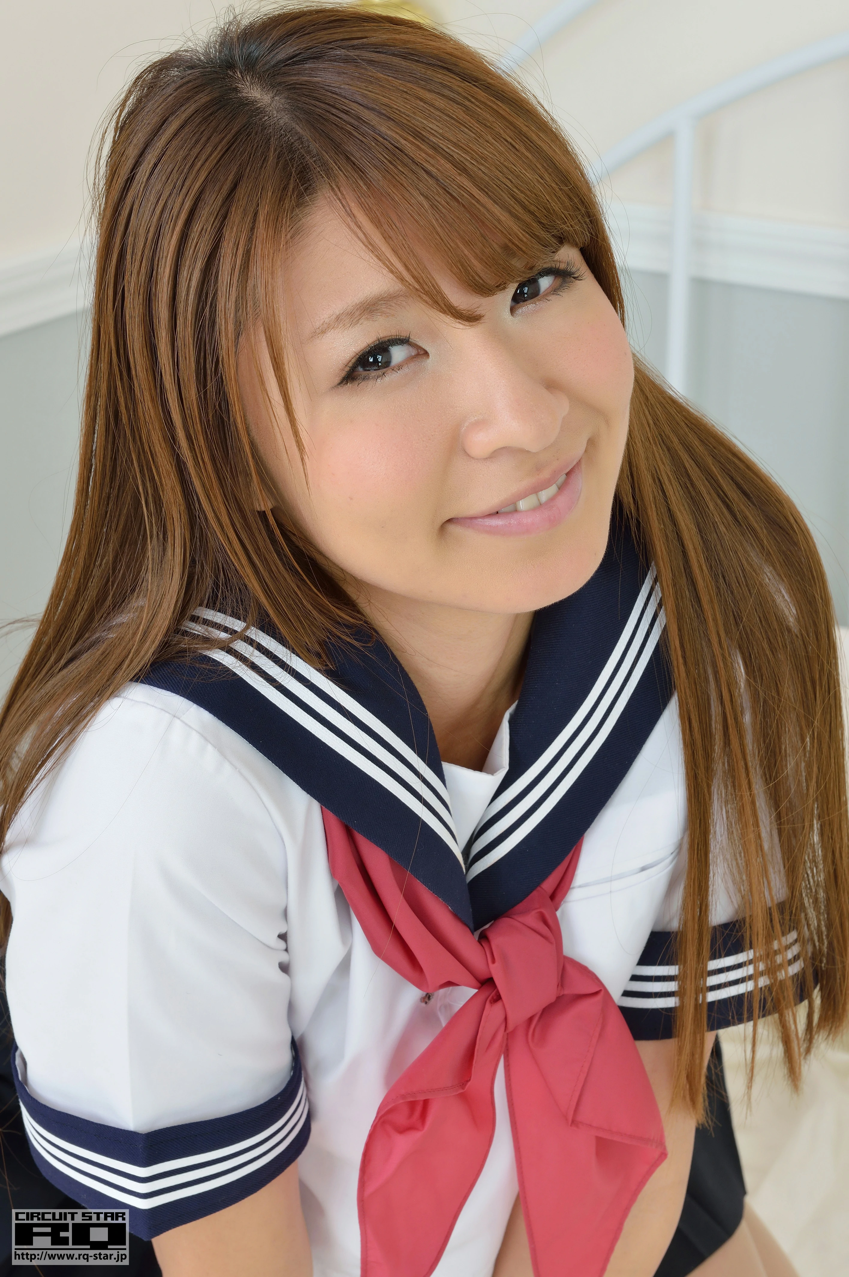 [RQ-STAR写真]NO.00712 葉月みなみ（叶月南，Minami Haduki）日本高中女生制服与短裙加肉丝美腿私房写真,094