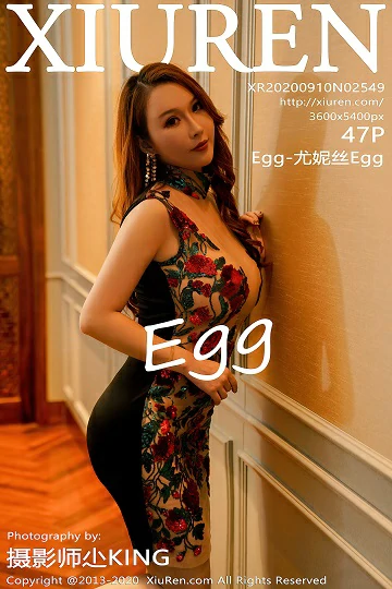 [XiuRen秀人网]XR20200910N02549 Egg-尤妮丝Egg 肉色透视情趣连衣裙性感私房写真集