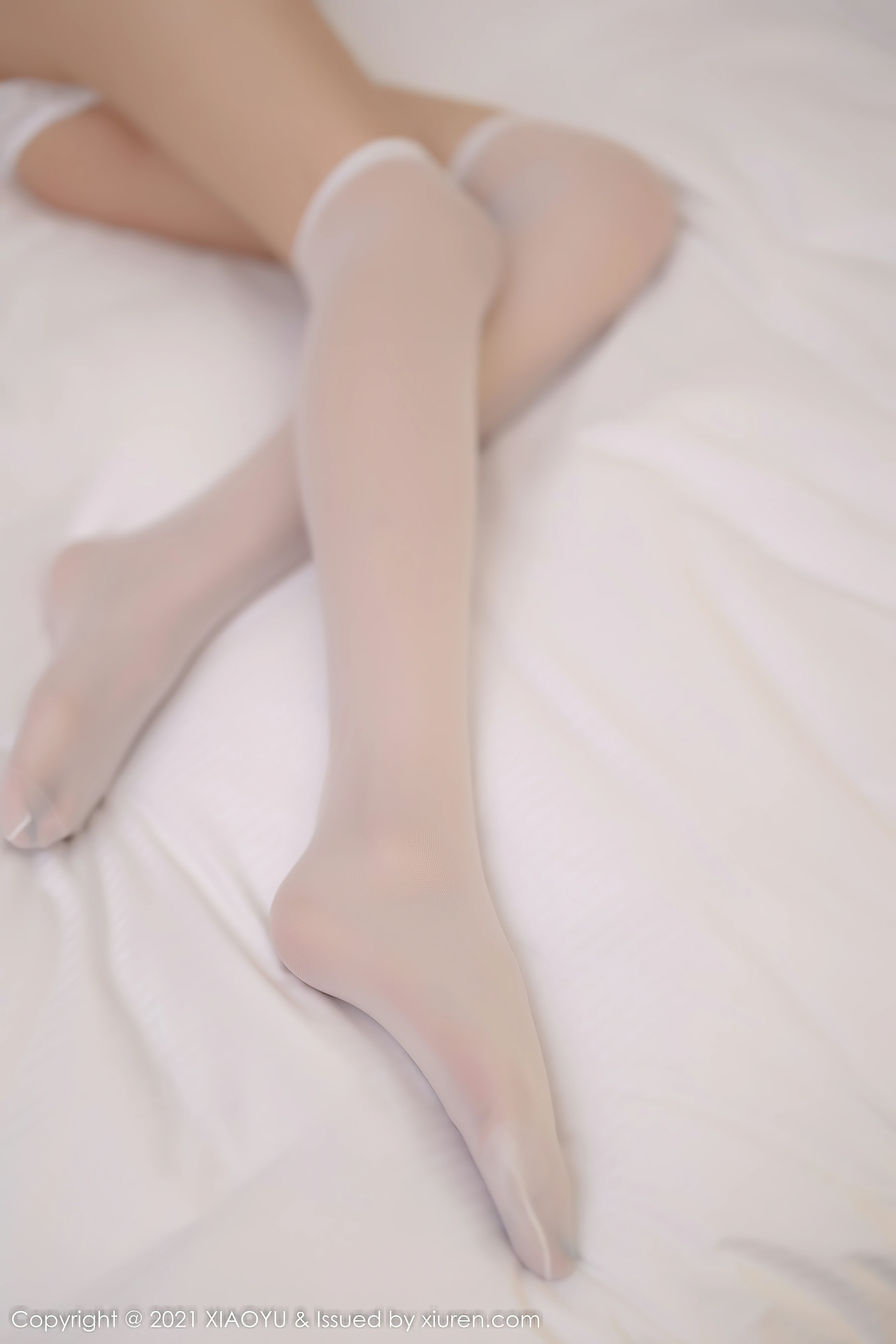[XIAOYU语画界]YU20211208VOL0671 林星阑 白色紧身连体体操服加白色丝袜美腿性感私房写真集,0023