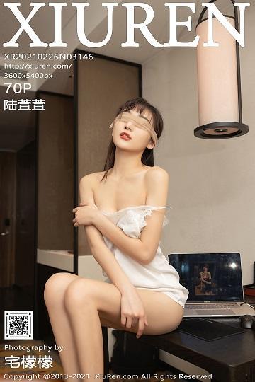 [Xiuren秀人网]XR20210226N03146 陆萱萱 白色蕾丝内衣加肉丝美腿性感私房写真集