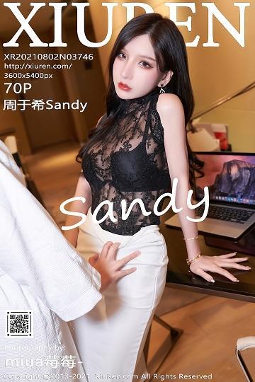 [Xiuren秀人网]XR20210802N03746 周于希Sandy 黑色透视礼服与内衣加肉丝美腿性感私房