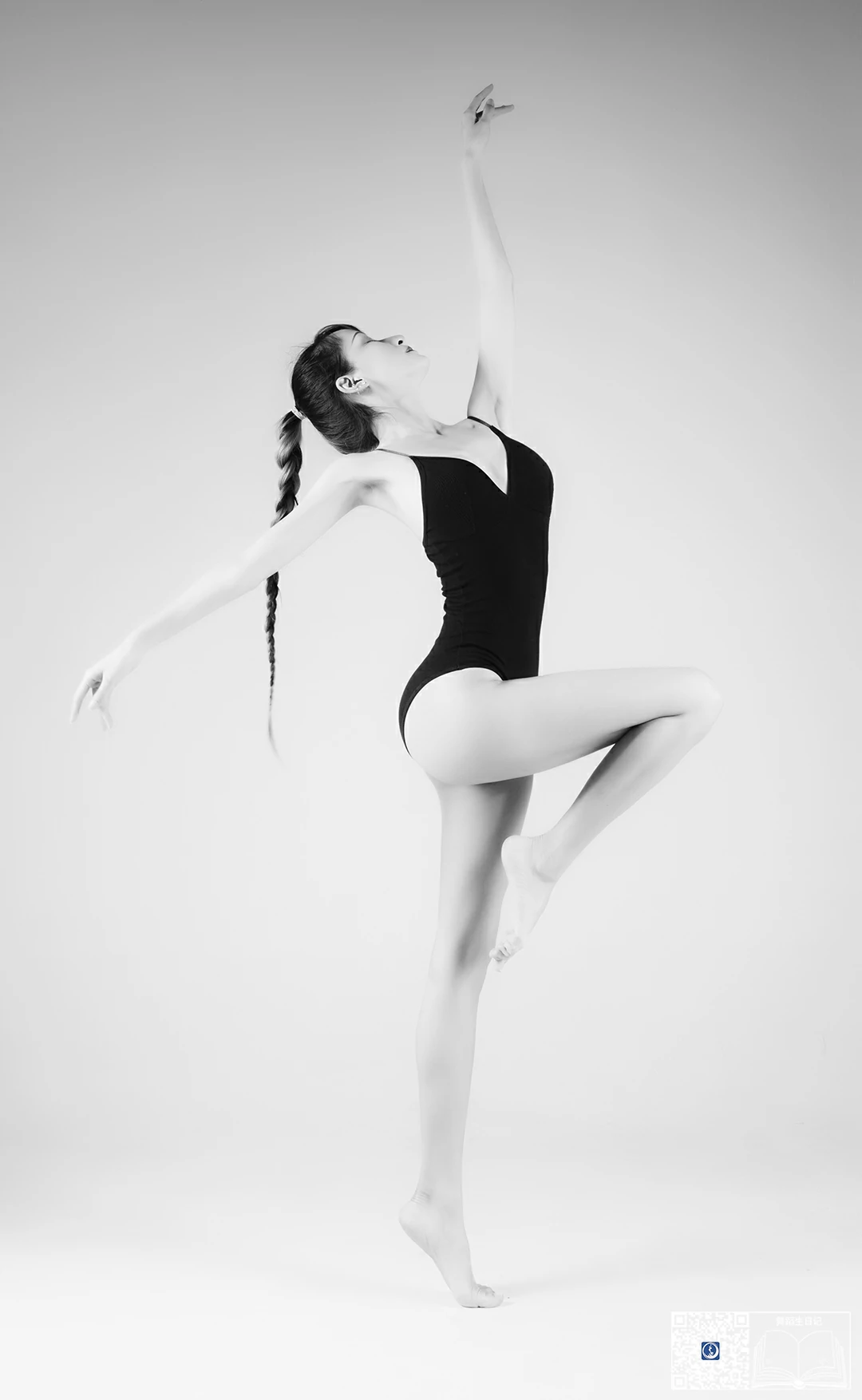 [GALLI嘉丽]舞蹈生日记 023 高洋 黑色紧身吊带体操服性感写真集,0001