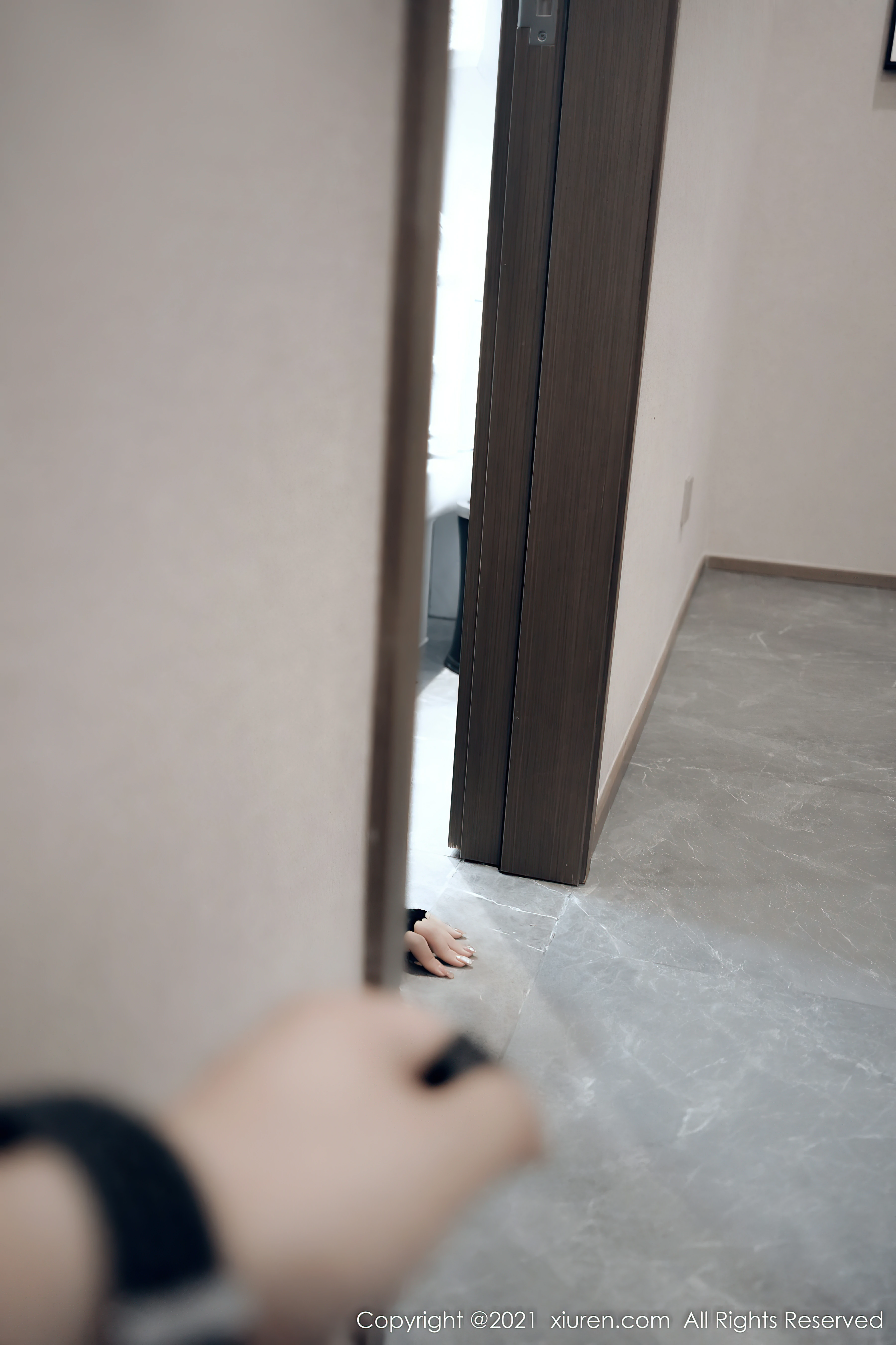 [Xiuren秀人网]XR20211209N04316 宥利 黑色塑身上衣加短裙性感私房写真集,0016