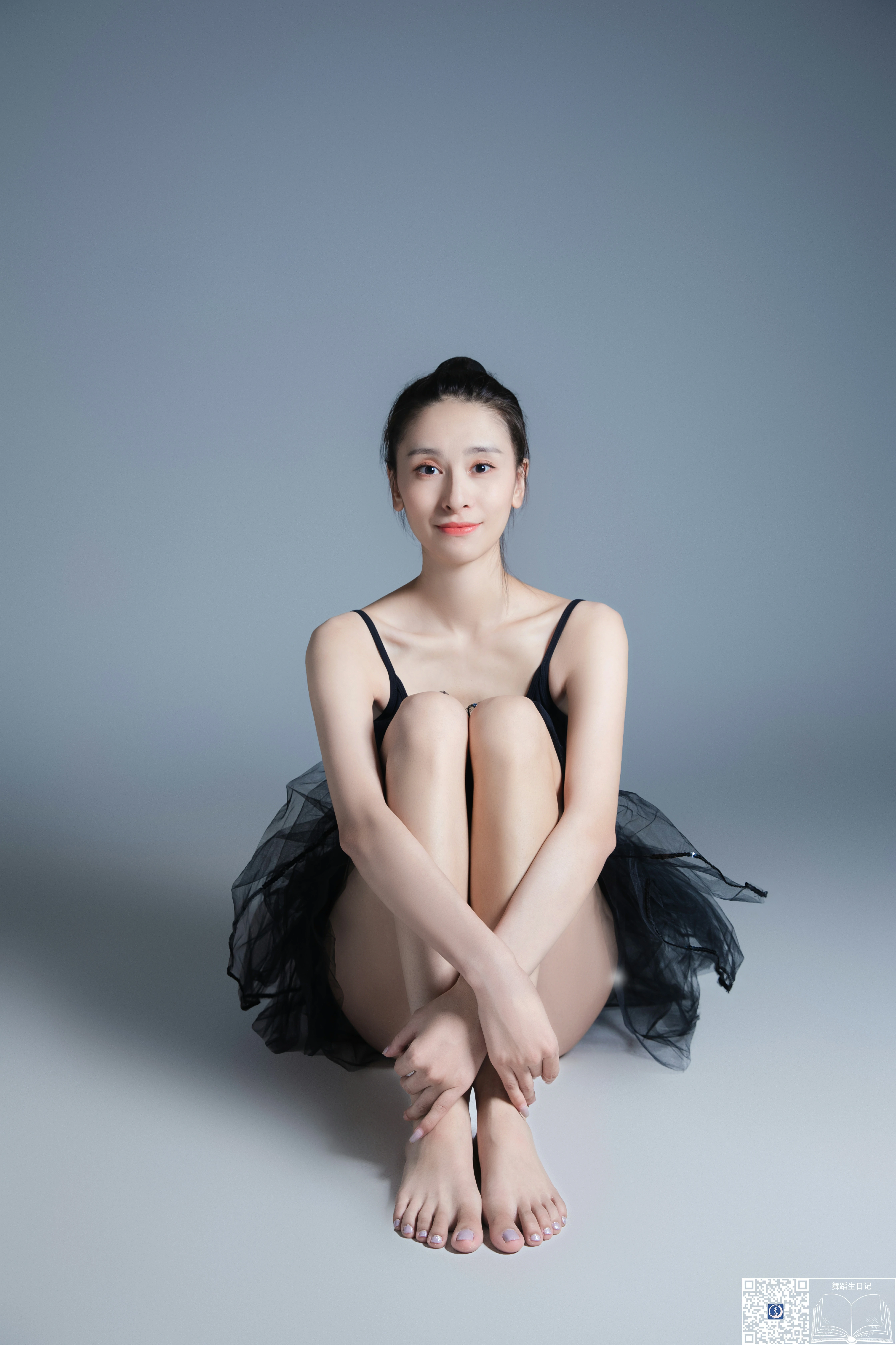 [GALLI嘉丽]舞蹈生日记 025 高丽 黑色吊带透视芭蕾舞裙性感写真集,0011