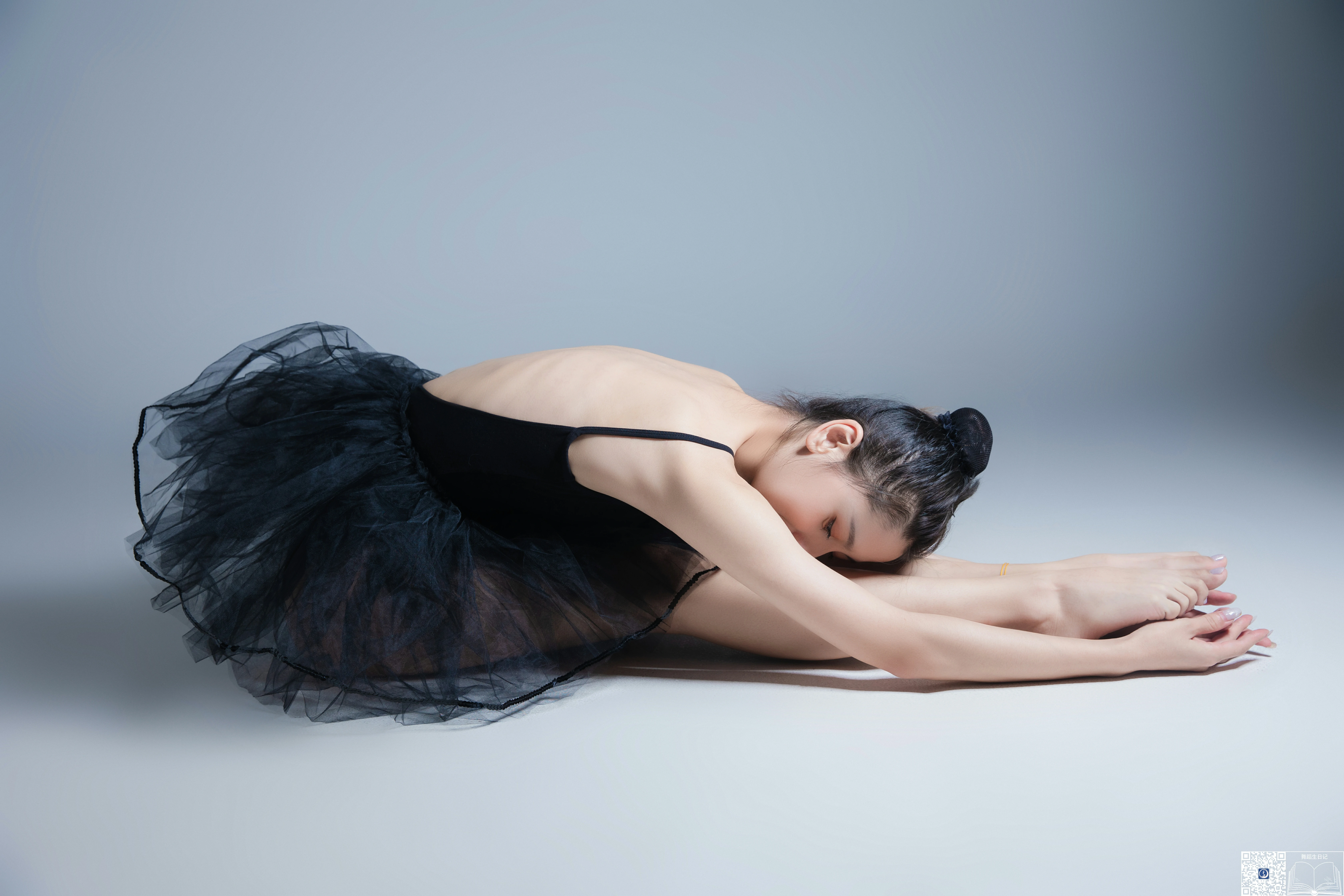 [GALLI嘉丽]舞蹈生日记 025 高丽 黑色吊带透视芭蕾舞裙性感写真集,0013