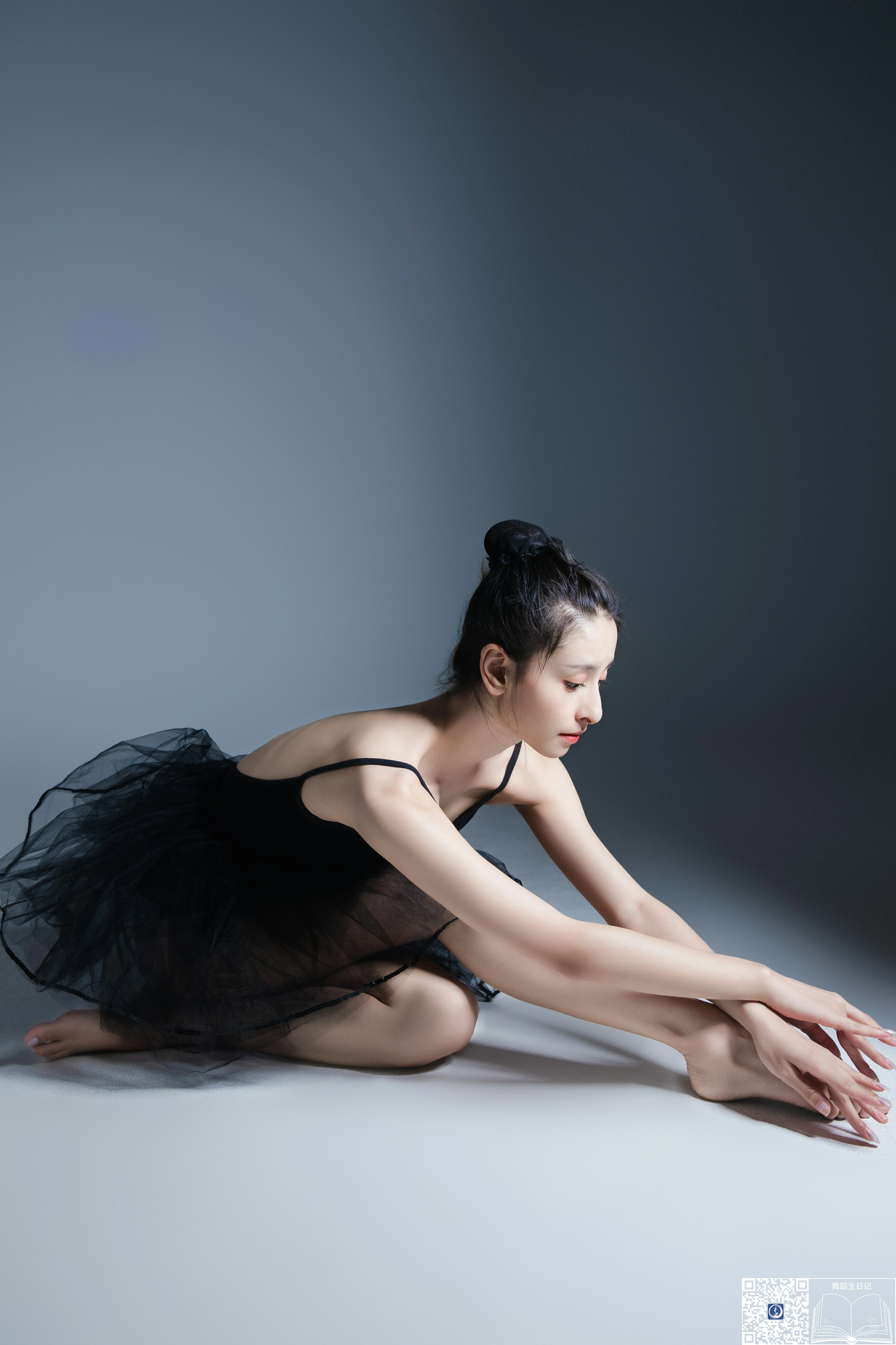 [GALLI嘉丽]舞蹈生日记 025 高丽 黑色吊带透视芭蕾舞裙性感写真集,0014