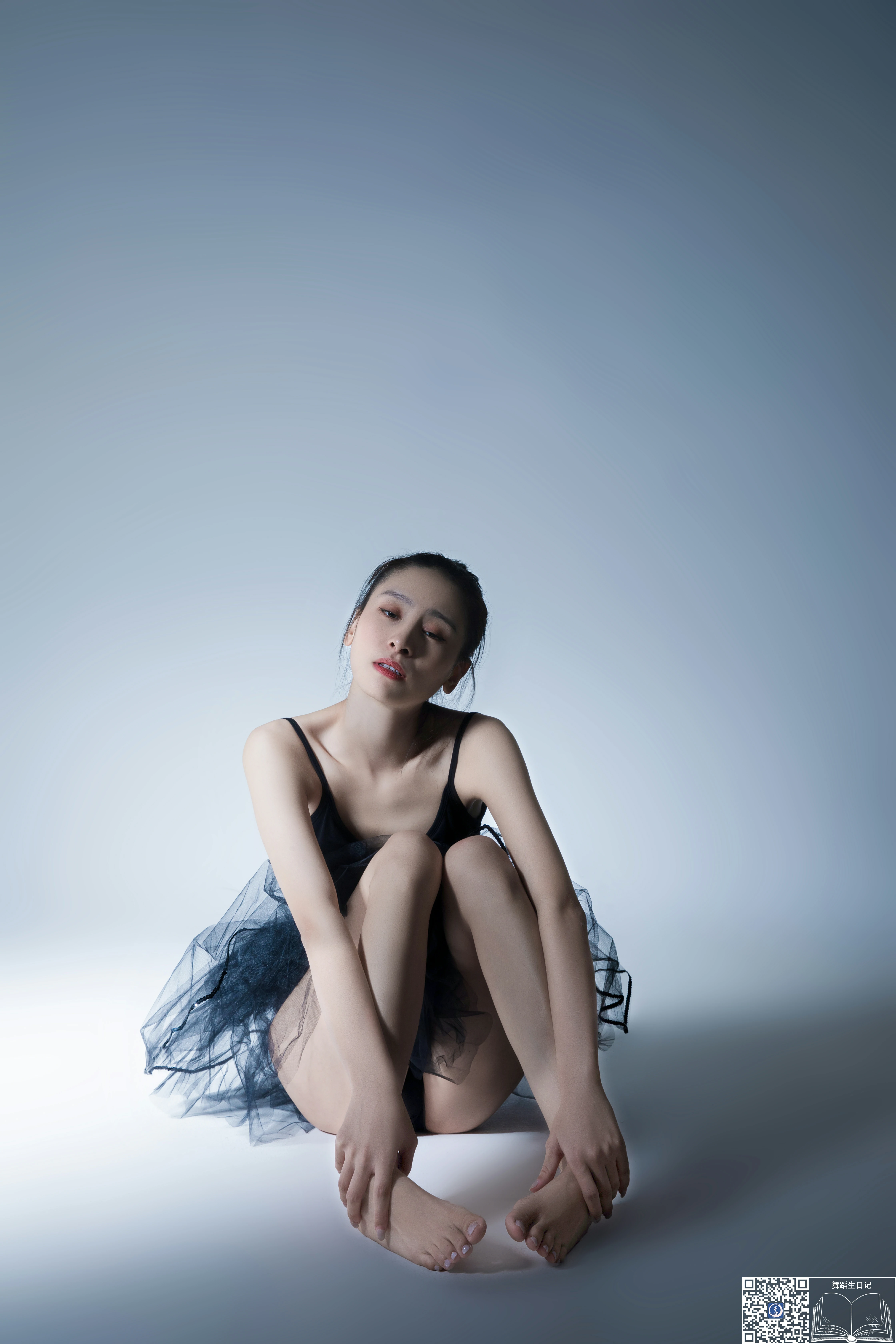 [GALLI嘉丽]舞蹈生日记 025 高丽 黑色吊带透视芭蕾舞裙性感写真集,0020