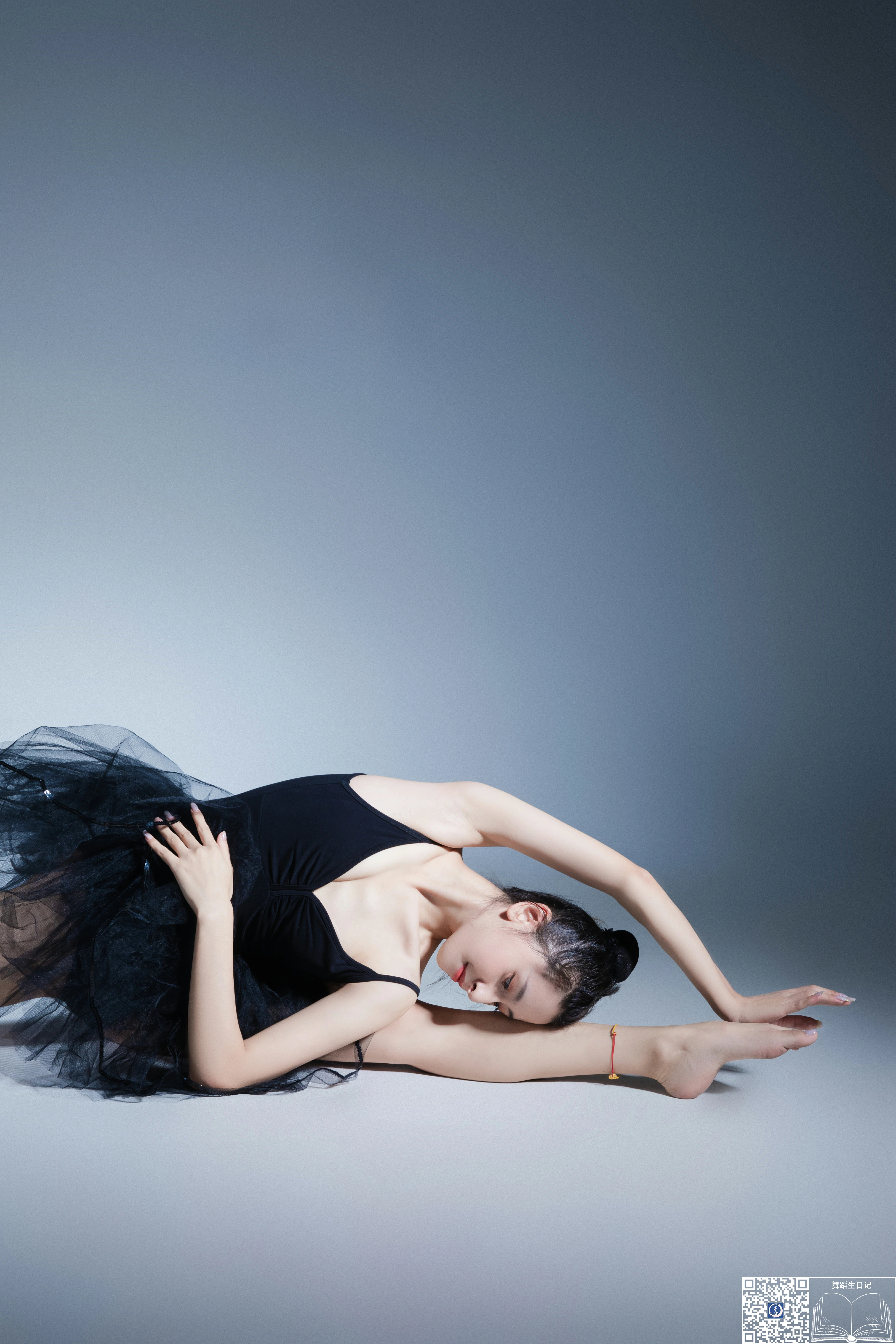 [GALLI嘉丽]舞蹈生日记 025 高丽 黑色吊带透视芭蕾舞裙性感写真集,0019