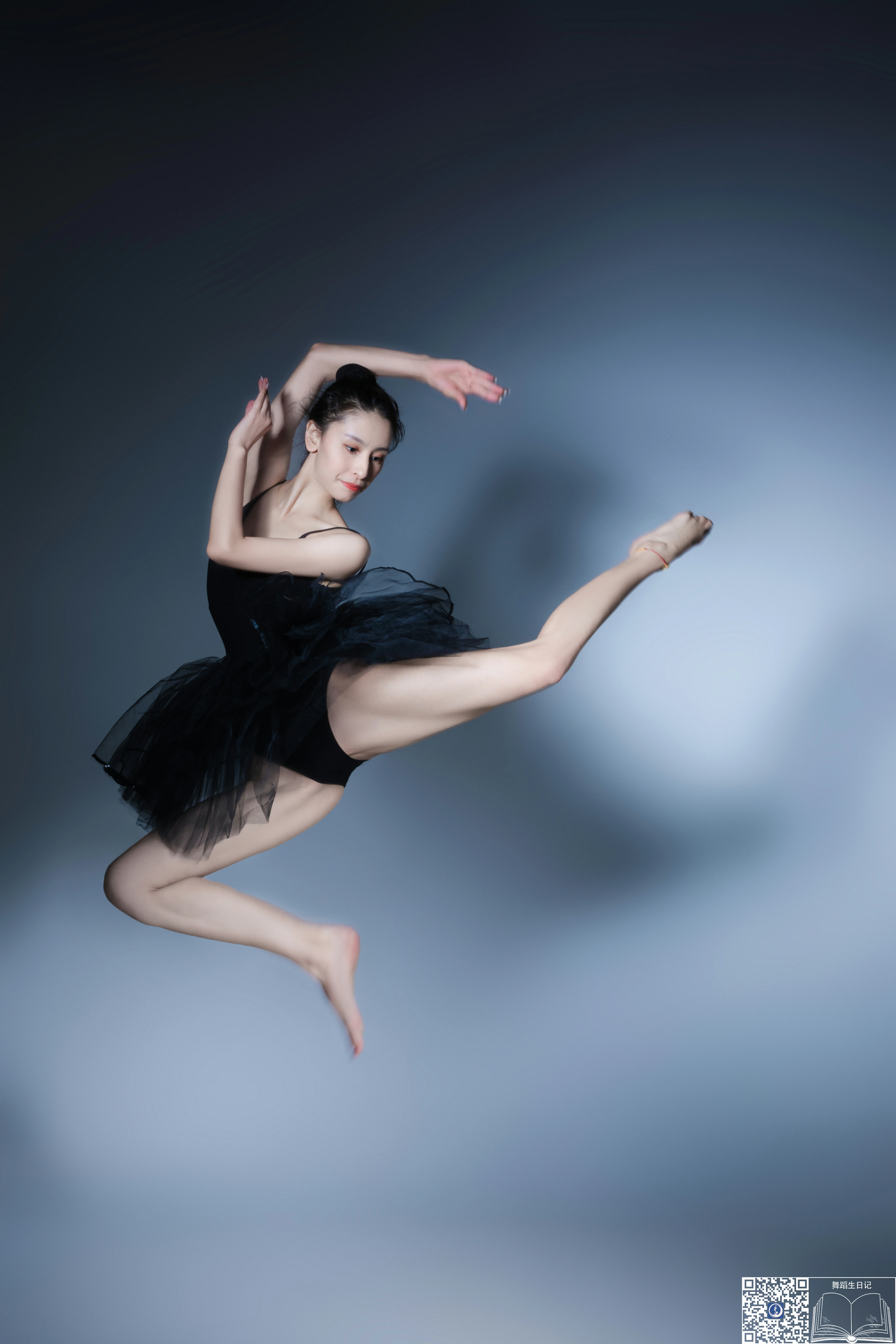 [GALLI嘉丽]舞蹈生日记 025 高丽 黑色吊带透视芭蕾舞裙性感写真集,0021