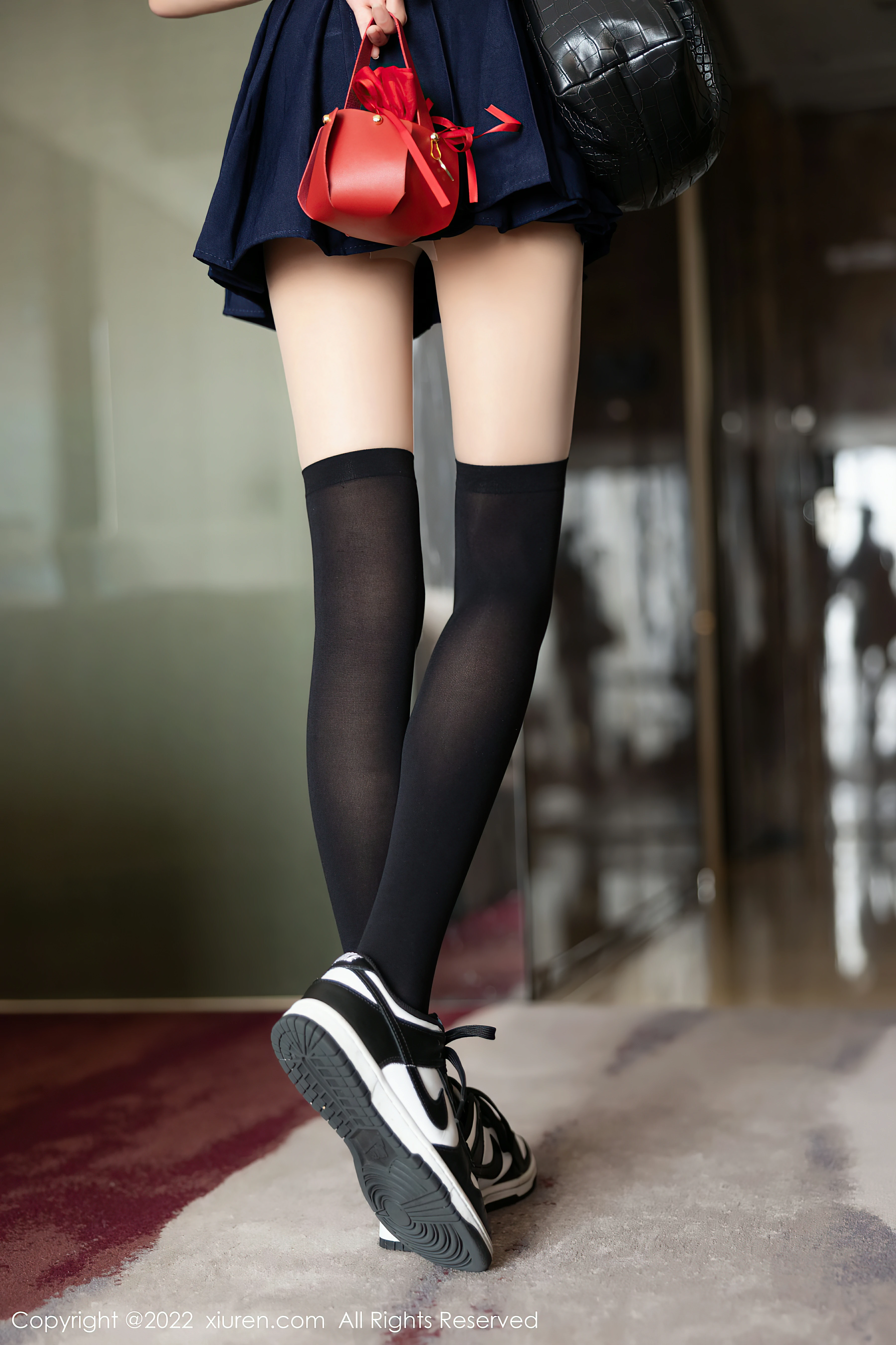 [Xiuren秀人网]XR20220217N04598 JK少女 程程程- 日本高中女生制服与短裙加黑丝美腿私房写真集,0006