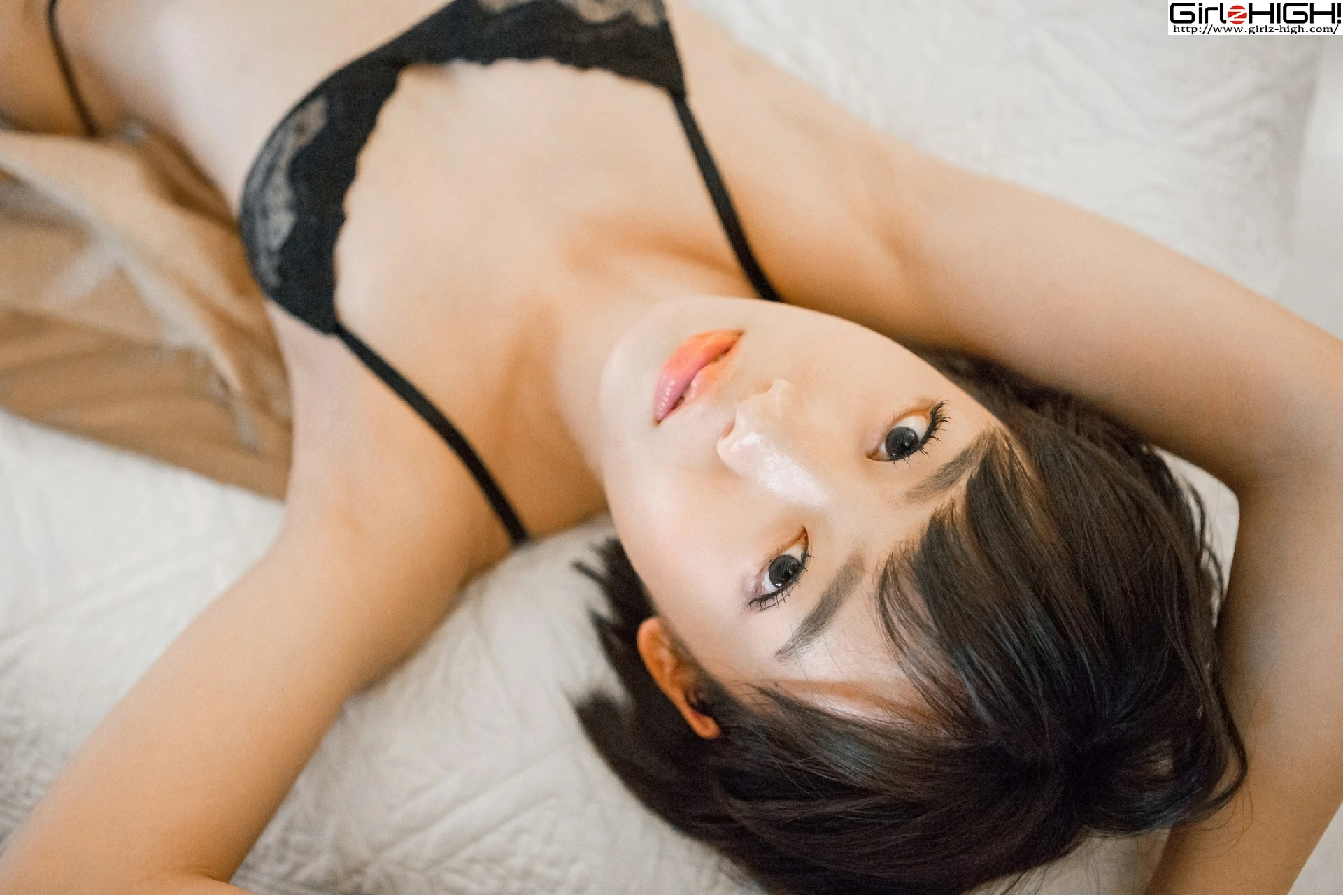 [Girlz-High]0009 西野小春（にしの こはる，Koharu Nishino）黑色蕾丝内衣加黑丝美腿性感私房写真集,photo_053