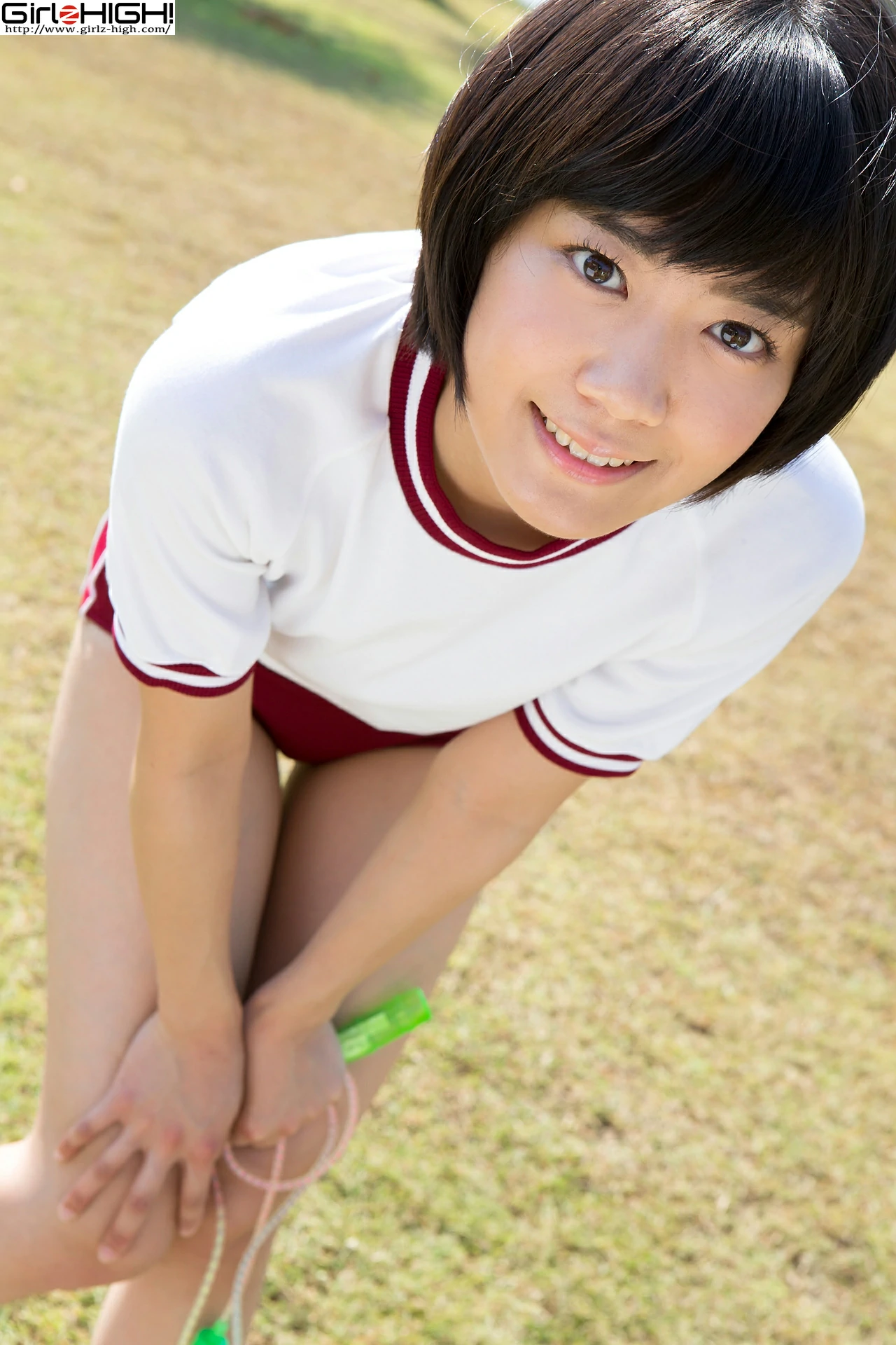 [Girlz-High]0010 西野小春（にしの こはる，Koharu Nishino）白色短袖加红色短裤性感写真集,photo_031
