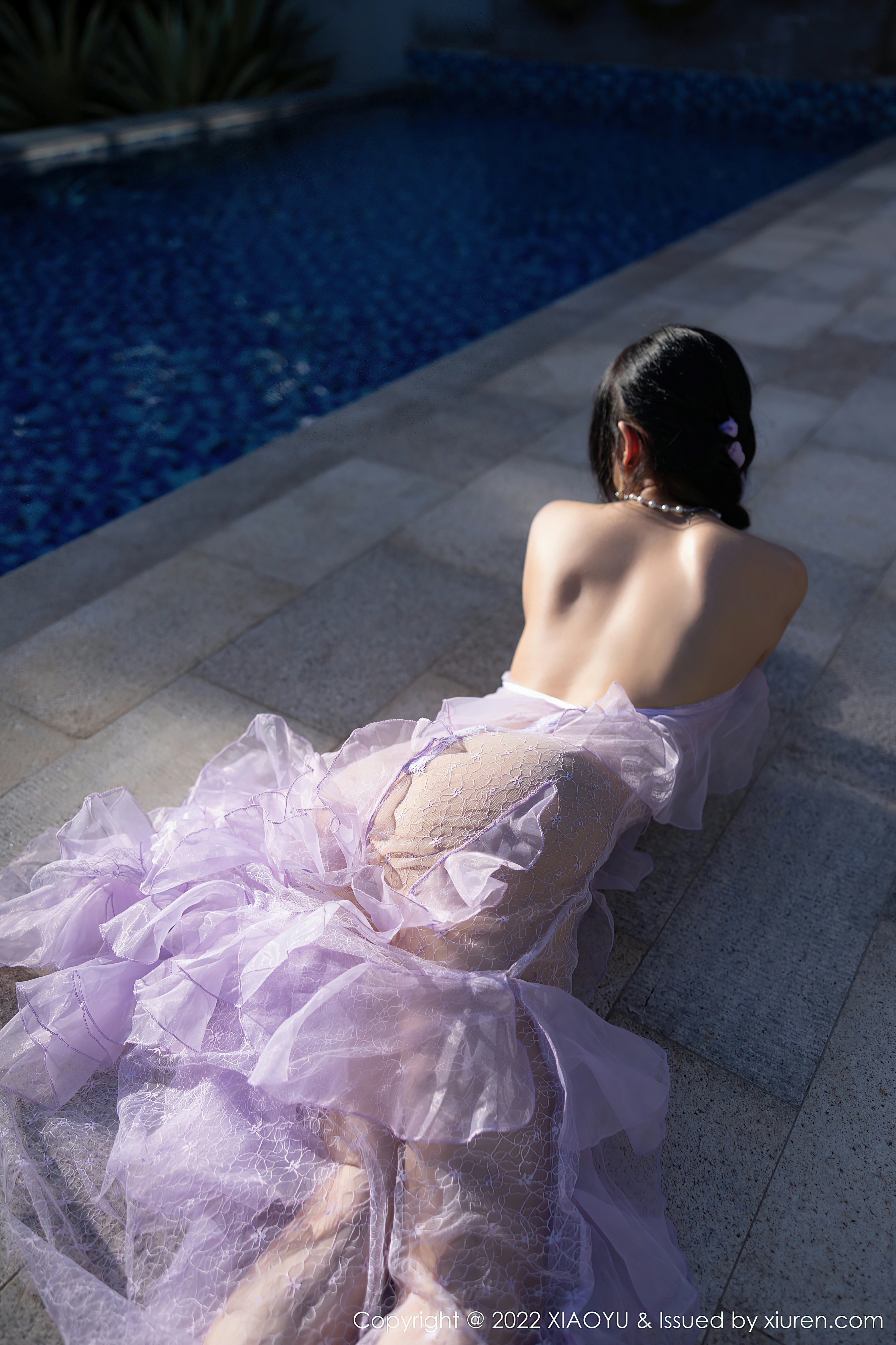 [XIAOYU语画界]YU20220708VOL0816 杨晨晨Yome 紫色吊带连衣裙加比基尼泳装性感私房写真集,0036