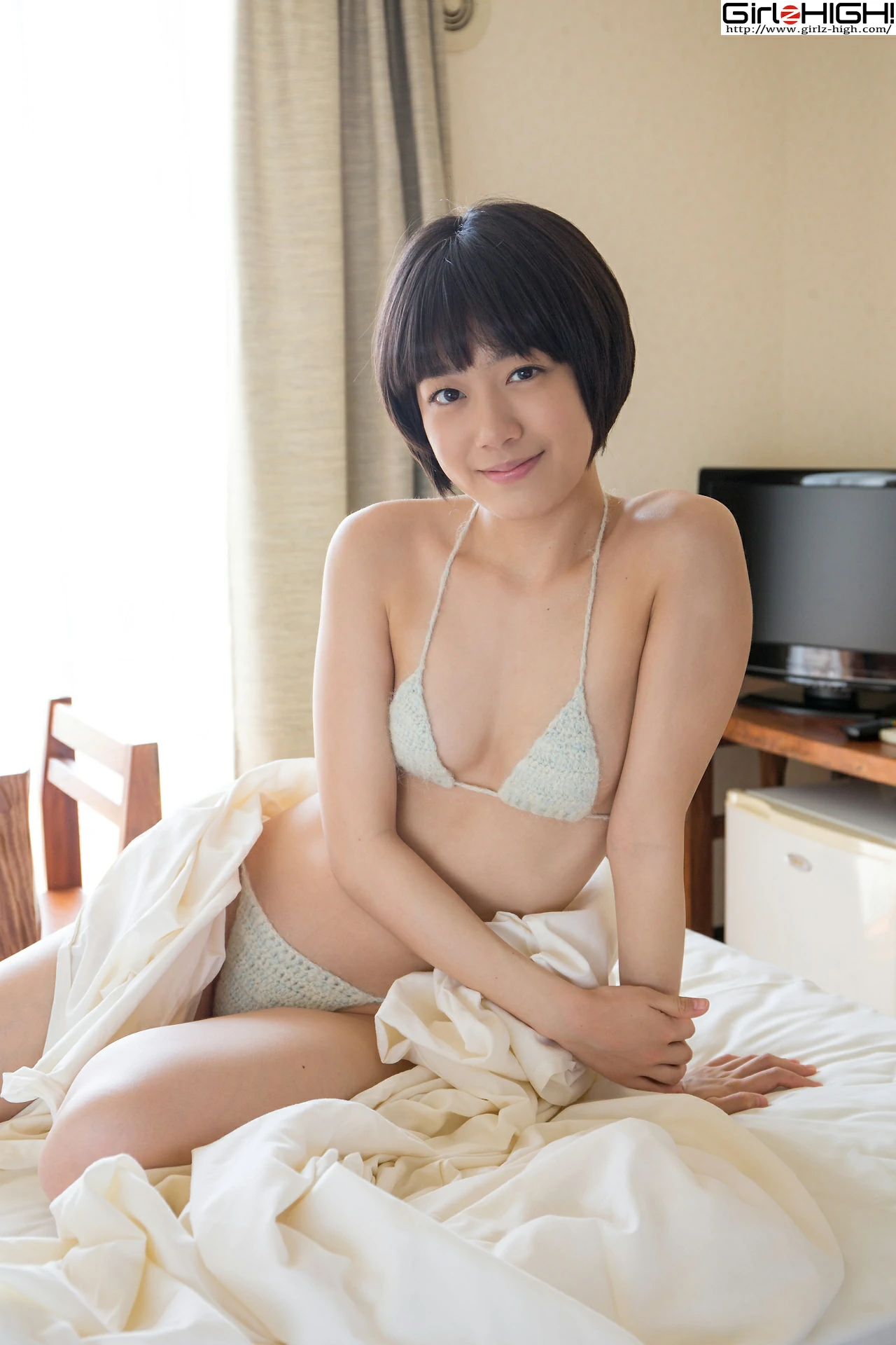 [Girlz-High]0012 西野小春（にしの こはる，Koharu Nishino）白色比基尼泳装性感私房写真集,photo_013