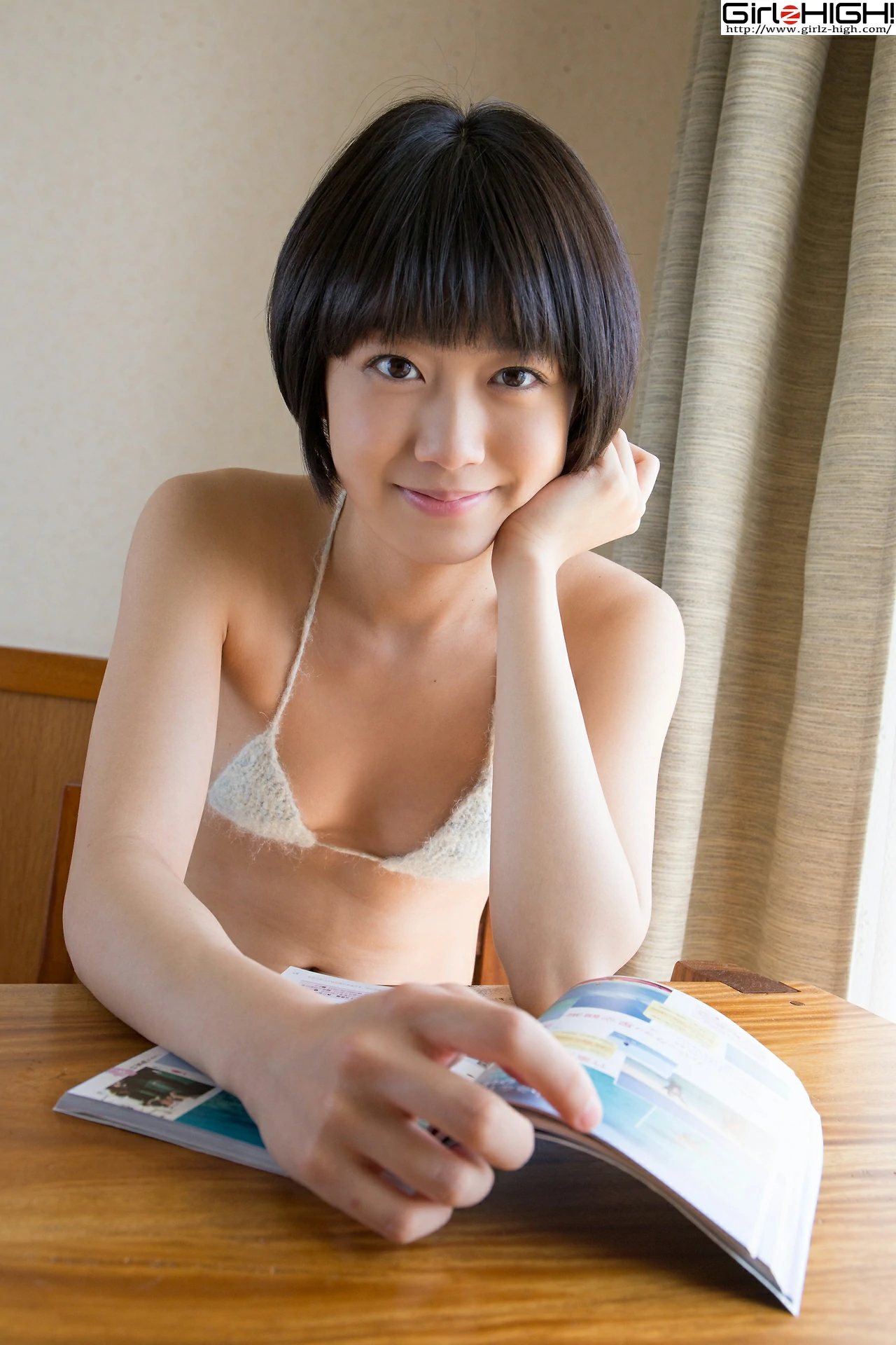 [Girlz-High]0012 西野小春（にしの こはる，Koharu Nishino）白色比基尼泳装性感私房写真集,photo_023