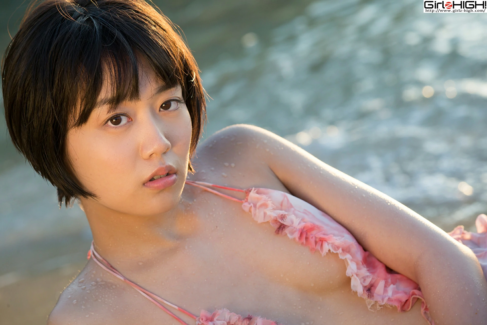 [Girlz-High]0017 西野小春（にしの こはる，Koharu Nishino）粉色吊带裸背连衣裙性感写真集,photo_031