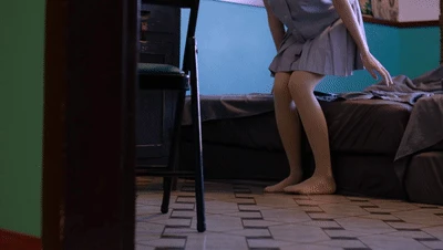 [森萝财团]内部会员版 雏菊005 清纯萝莉 小七 灰色JK制服与短裙加灰丝美腿性感