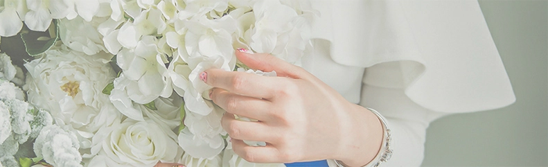 韩国美女模特李妍静 白色礼服与蓝色短裙加黑丝美腿性感写真集,17
