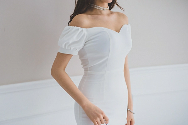 韩国美女模特李妍静 红色吊带连身礼裙与白色镂空裙性感写真集,1 (26)