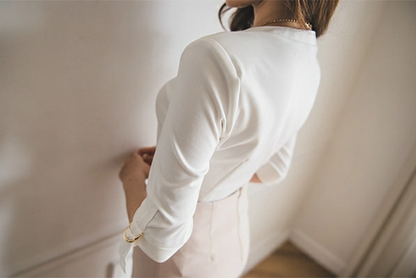韩国美女模特李妍静 黑色透视衬衫加灰色长裙与白色连衣裙写真,1 (26)