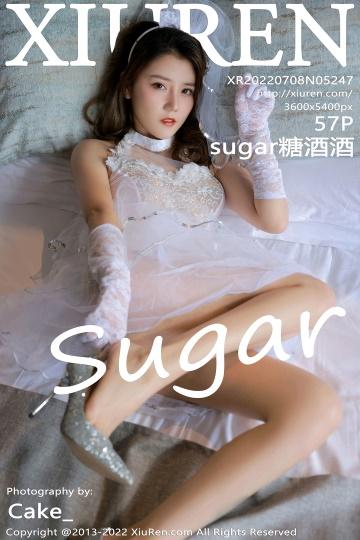 [Xiuren秀人网]XR20220708N05247 Sugar糖酒酒 白色透视情趣婚纱性感私房写真集