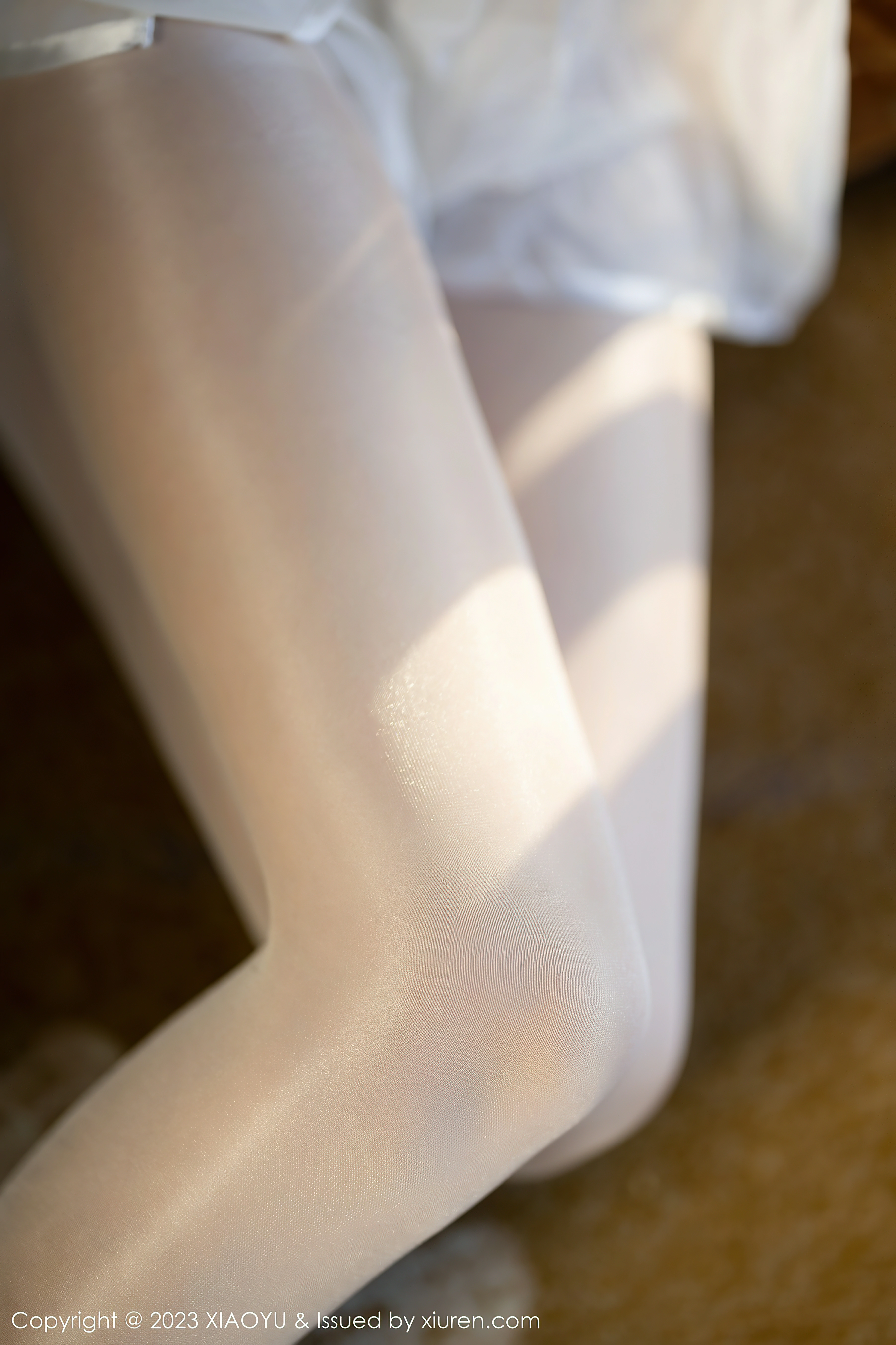 [XIAOYU语画界]YU20230417VOL1008 77qiqi 黑色裸背连衣裙与白色透视情趣内衣加丝袜美腿性感写真集,0039