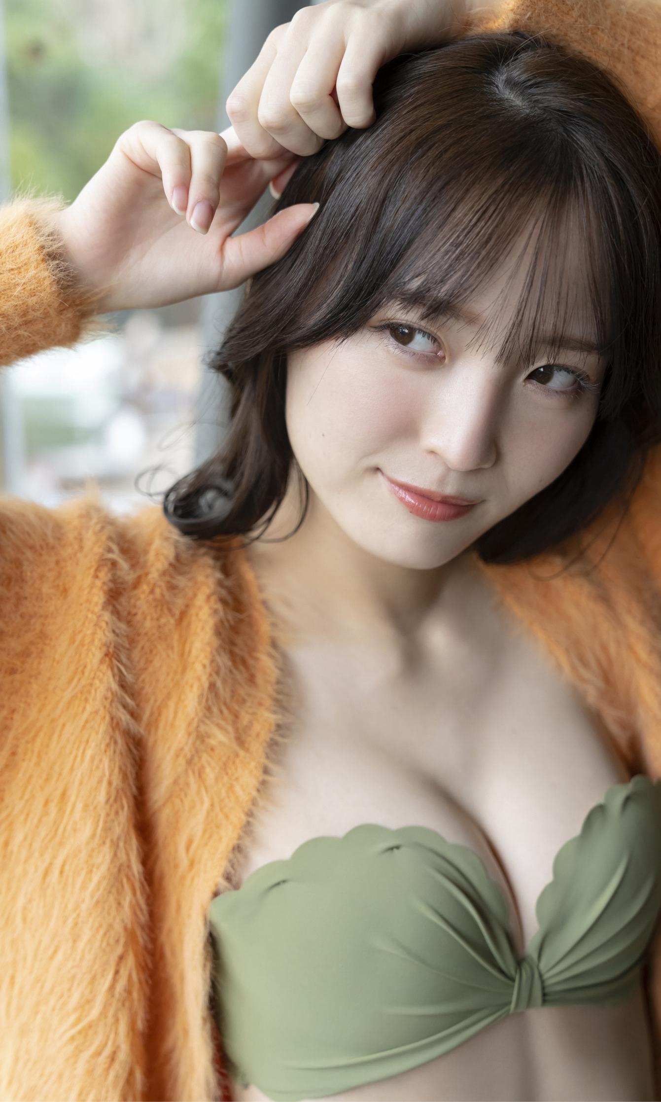 由良ゆら(ゆら ゆら，Yura Yura）「いっぱい見てね」棕色和服与蕾丝内衣性感写真集,0033